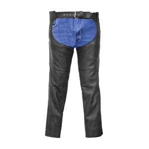 Wanderlust Rider Unisex Motorcycle Leather Chaps