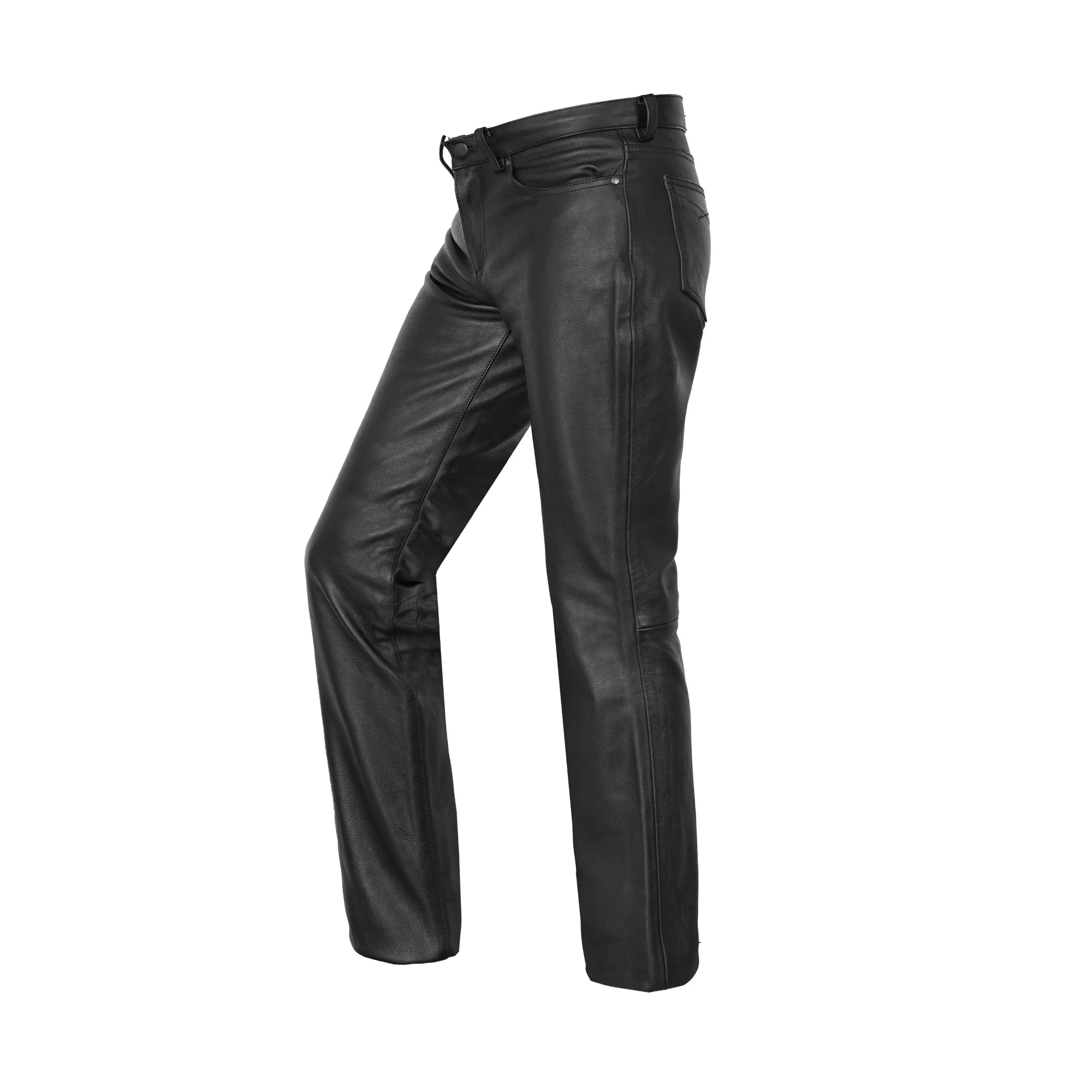Twin Thunder Men's Motorcycle Leather Pants