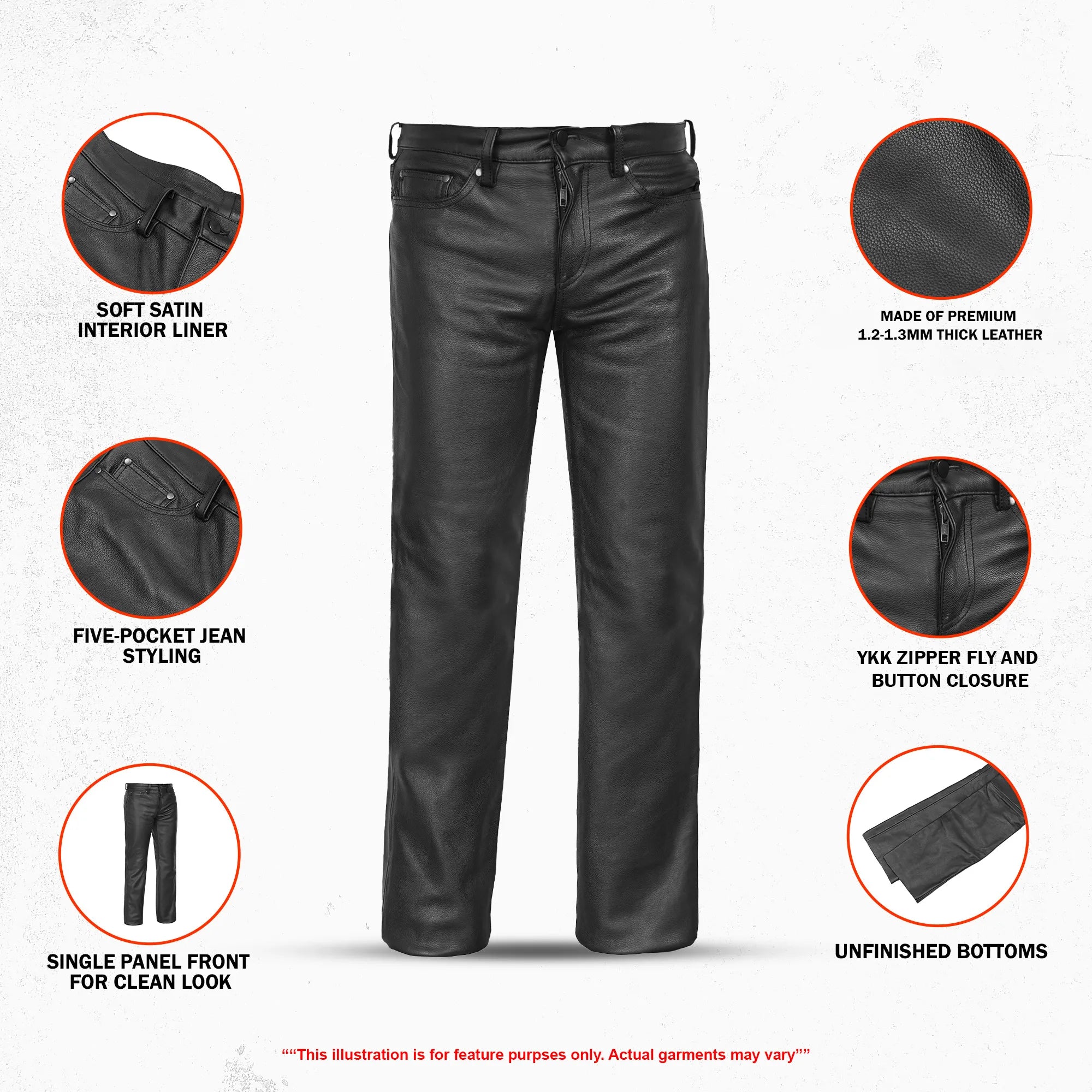 Steelwind Rider - Women's Motorcycle Leather Pants