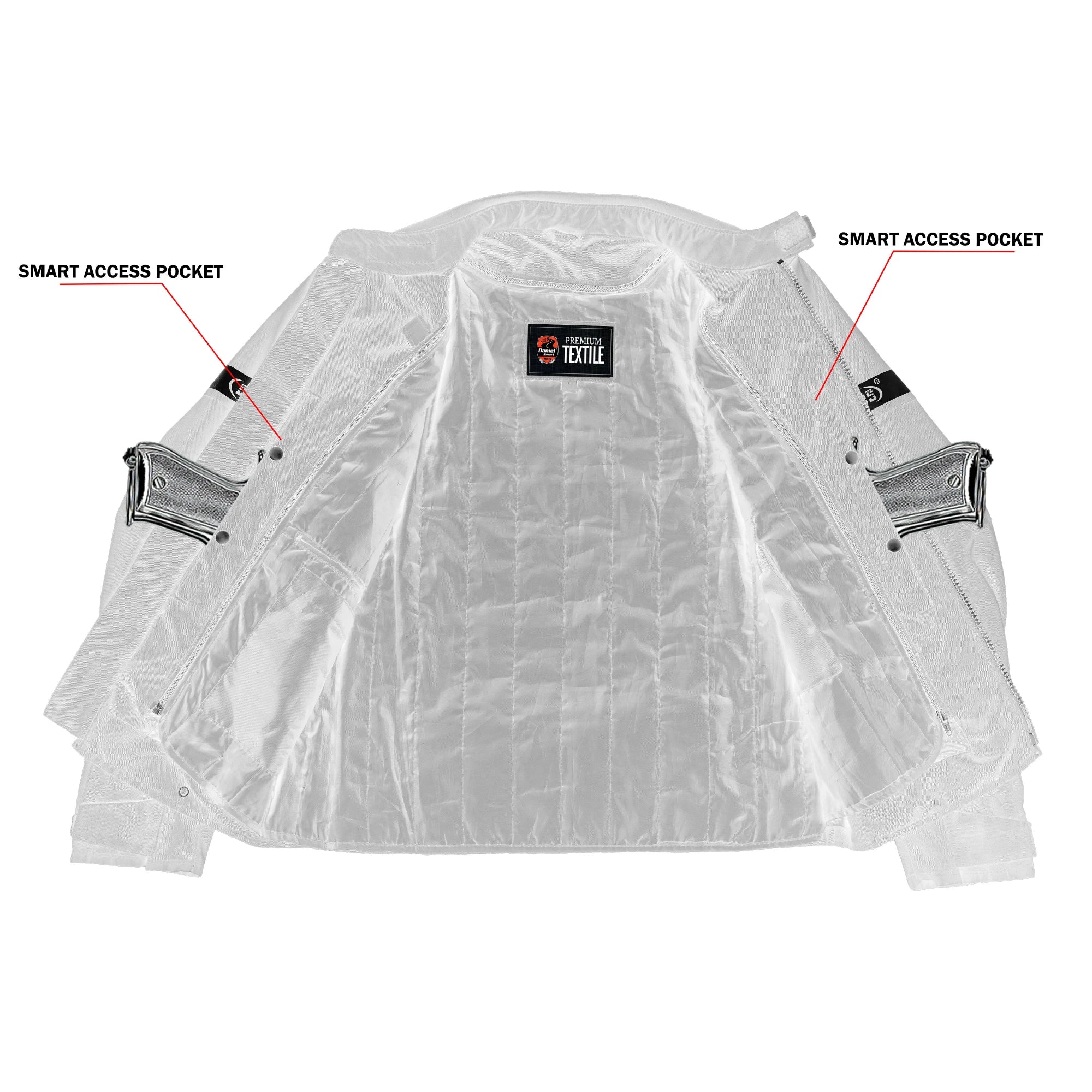RoadWorn Men's Textile Motorcycle Jacket
