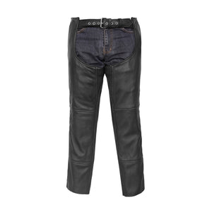 Spiritway Unisex Motorcycle Leather Chaps