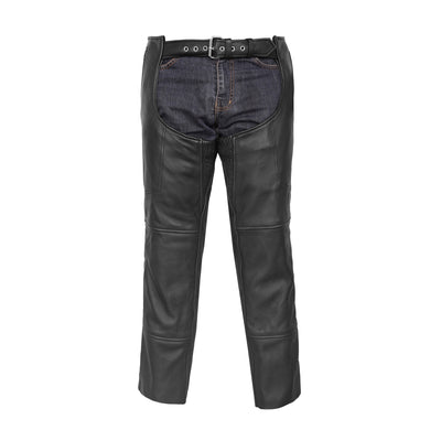 Spiritway Unisex Motorcycle Leather Chaps