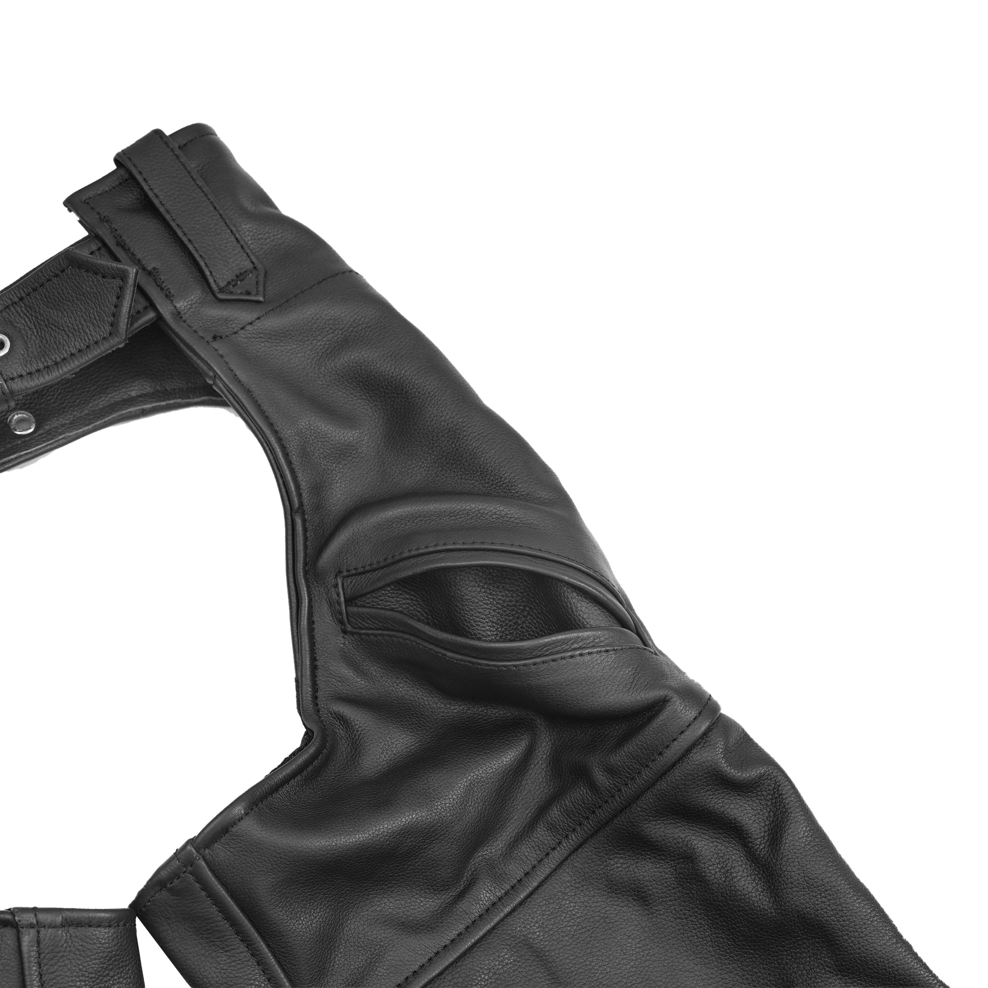 Nightshade Rider Unisex Motorcycle Leather Chaps