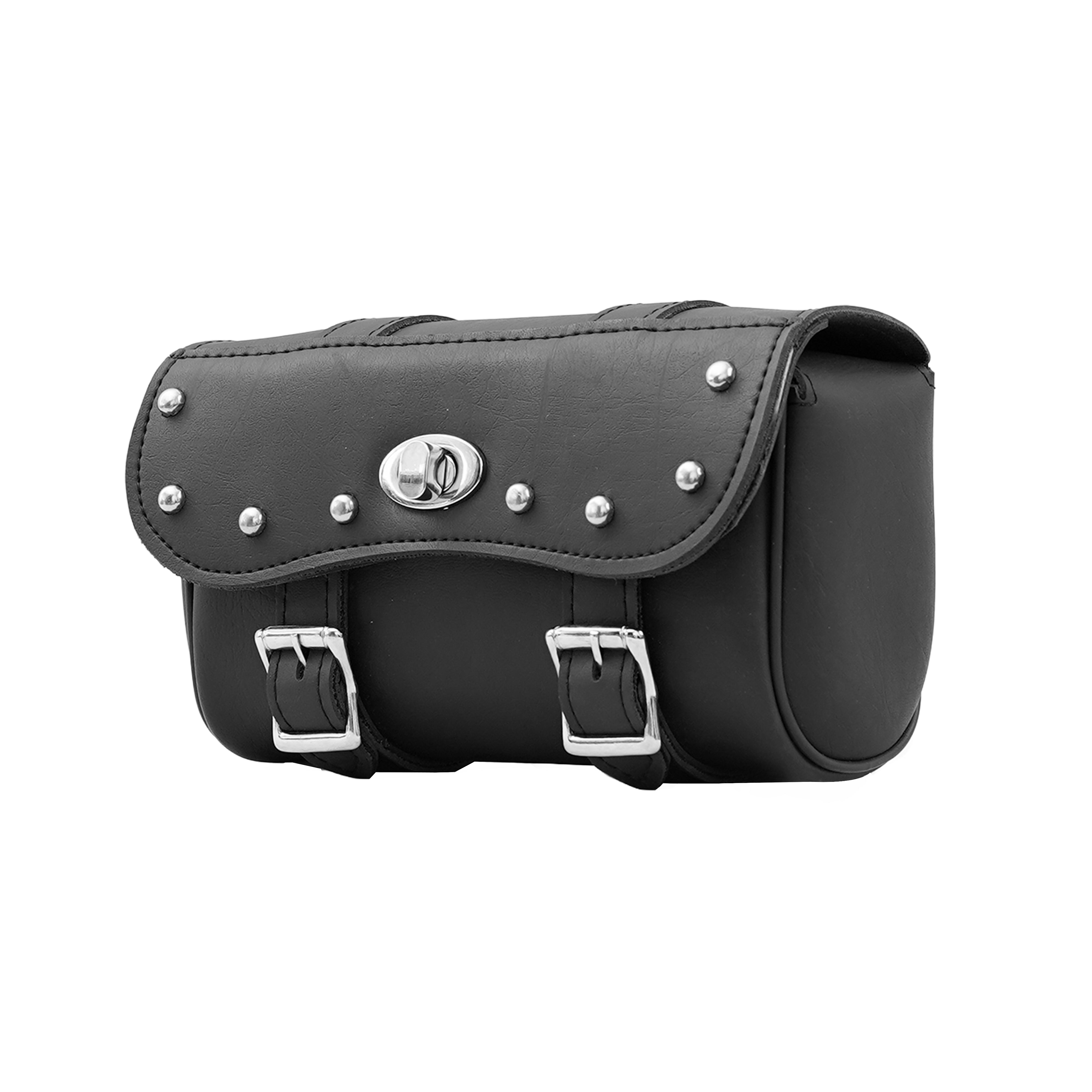 ミ*ツ様 SAMS(サムズ) LEATHERS TOOL BAG シルバー金具S Leather Motorcycle Tool Bags - Roll Style Shape