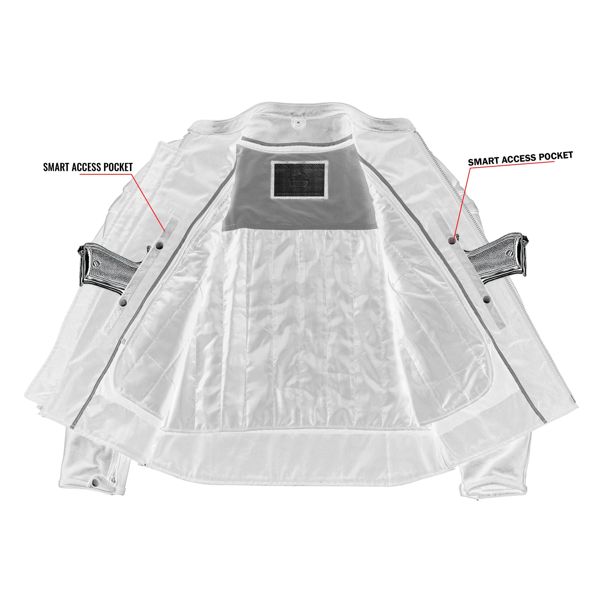 Enforcer V2 Men's Leather Motorcycle Jacket