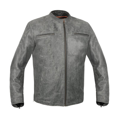 Rocco Men's Leather Motorcycle Jacket