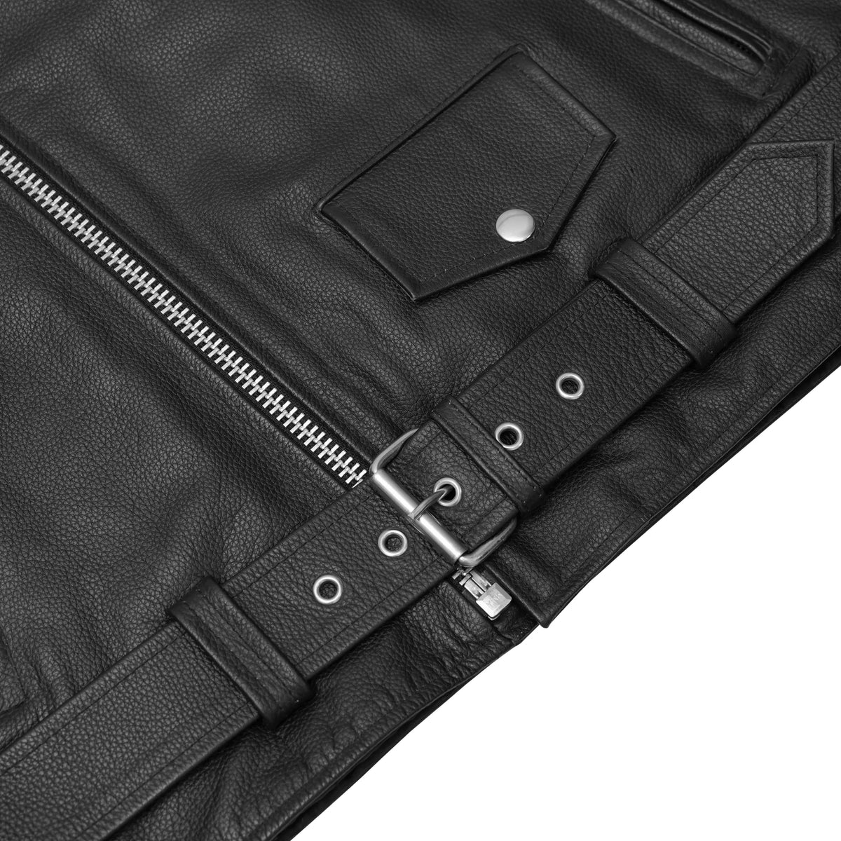 Vintara™ Men's Leather Motorcycle Jacket