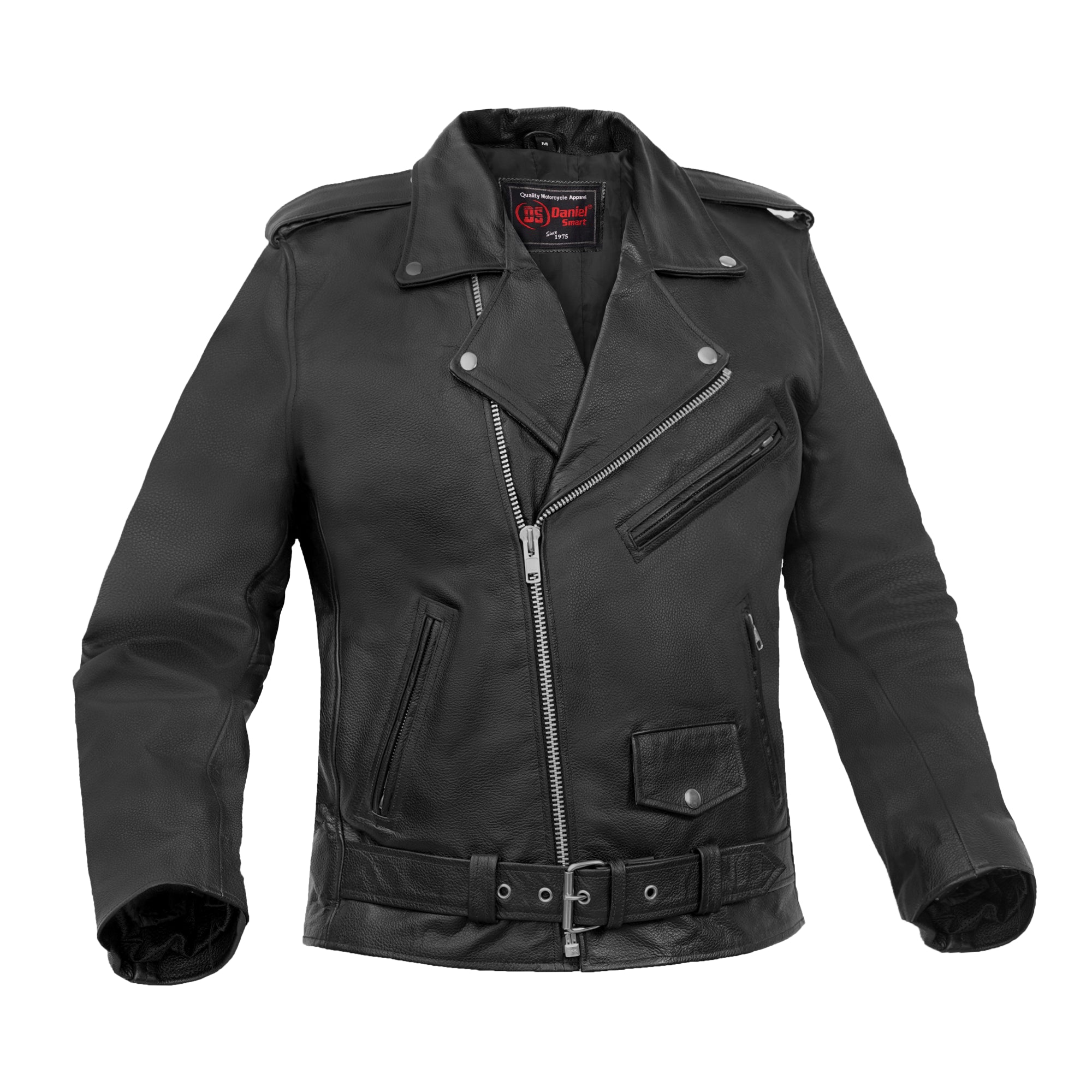 Vintara™ Men's Leather Motorcycle Jacket