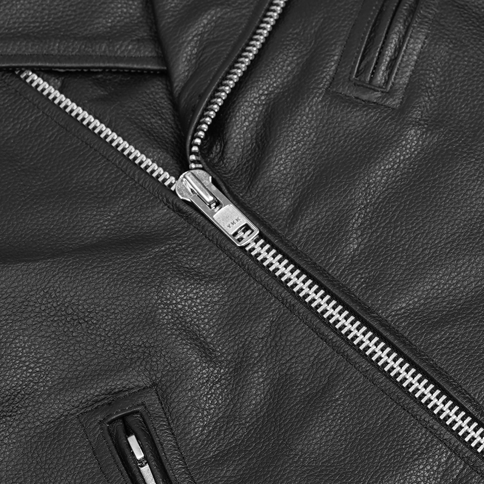 Vintara™ Men's Leather Motorcycle Jacket