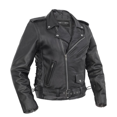 Magno™ Men's Leather Motorcycle Jacket