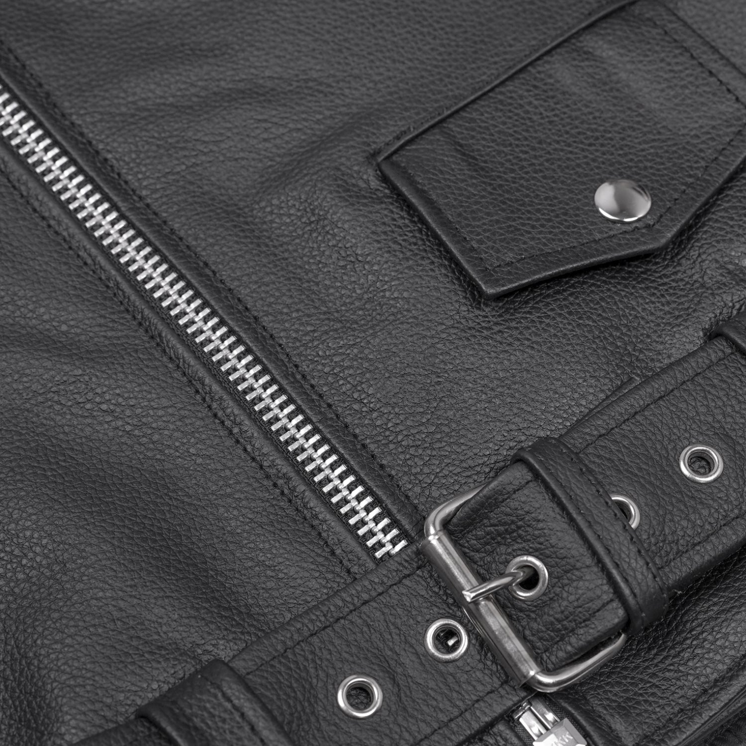 Magno - Men's Leather Motorcycle Jacket