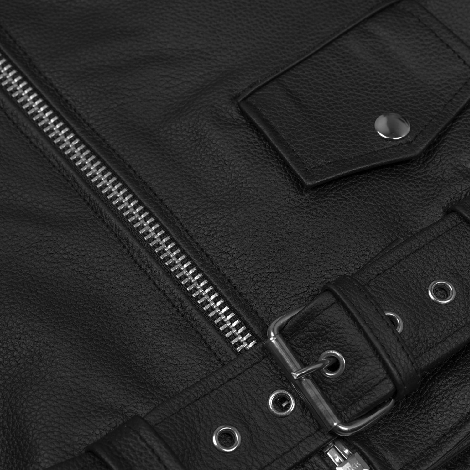 Magno™ Men's Leather Motorcycle Jacket