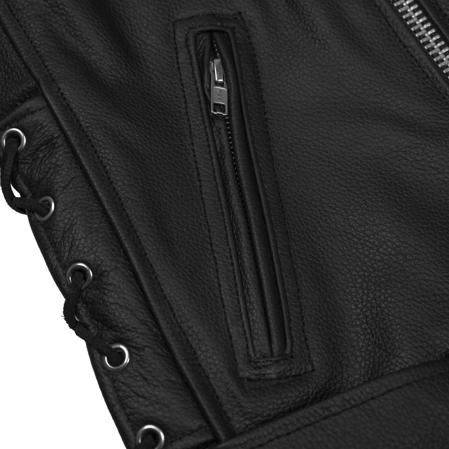 Magno™ Men's Leather Motorcycle Jacket