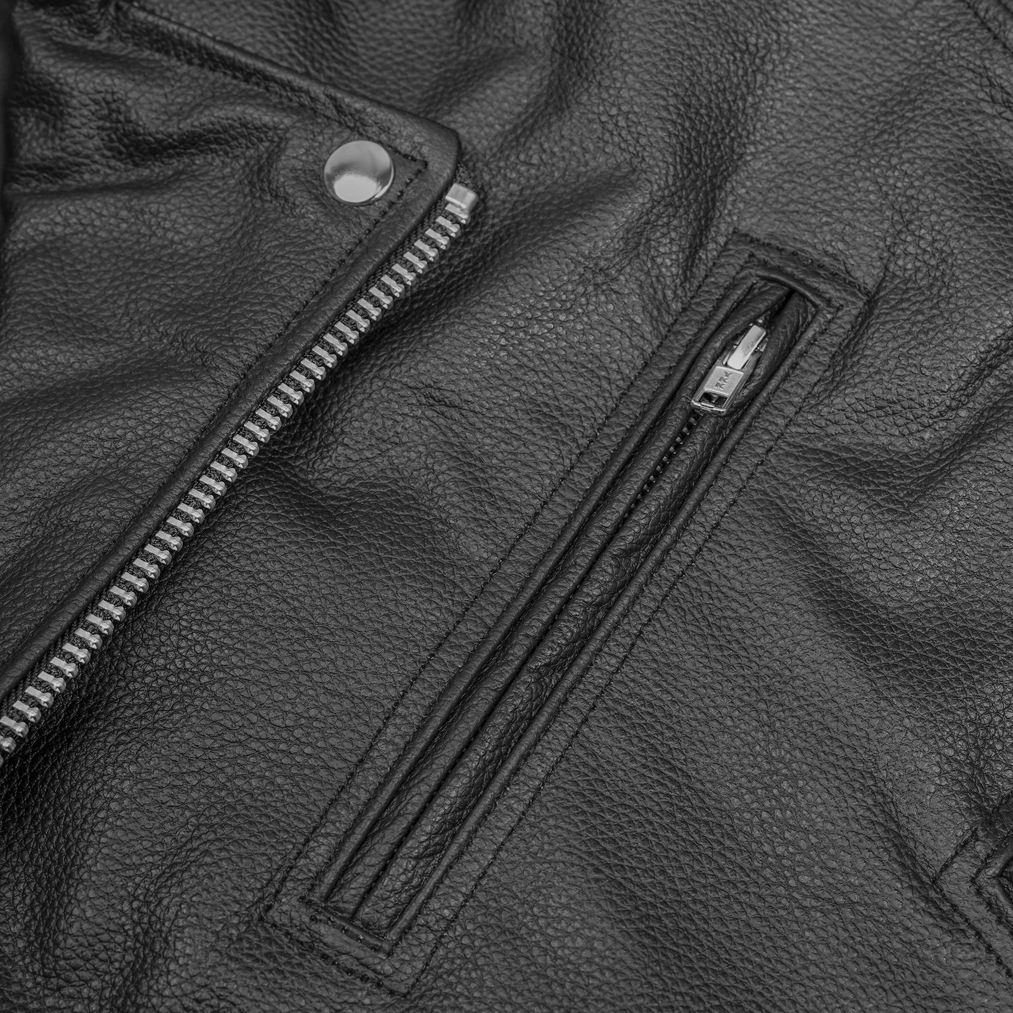 Magno™ Men's Motorcycle Leather Jacket – Premium Comfort