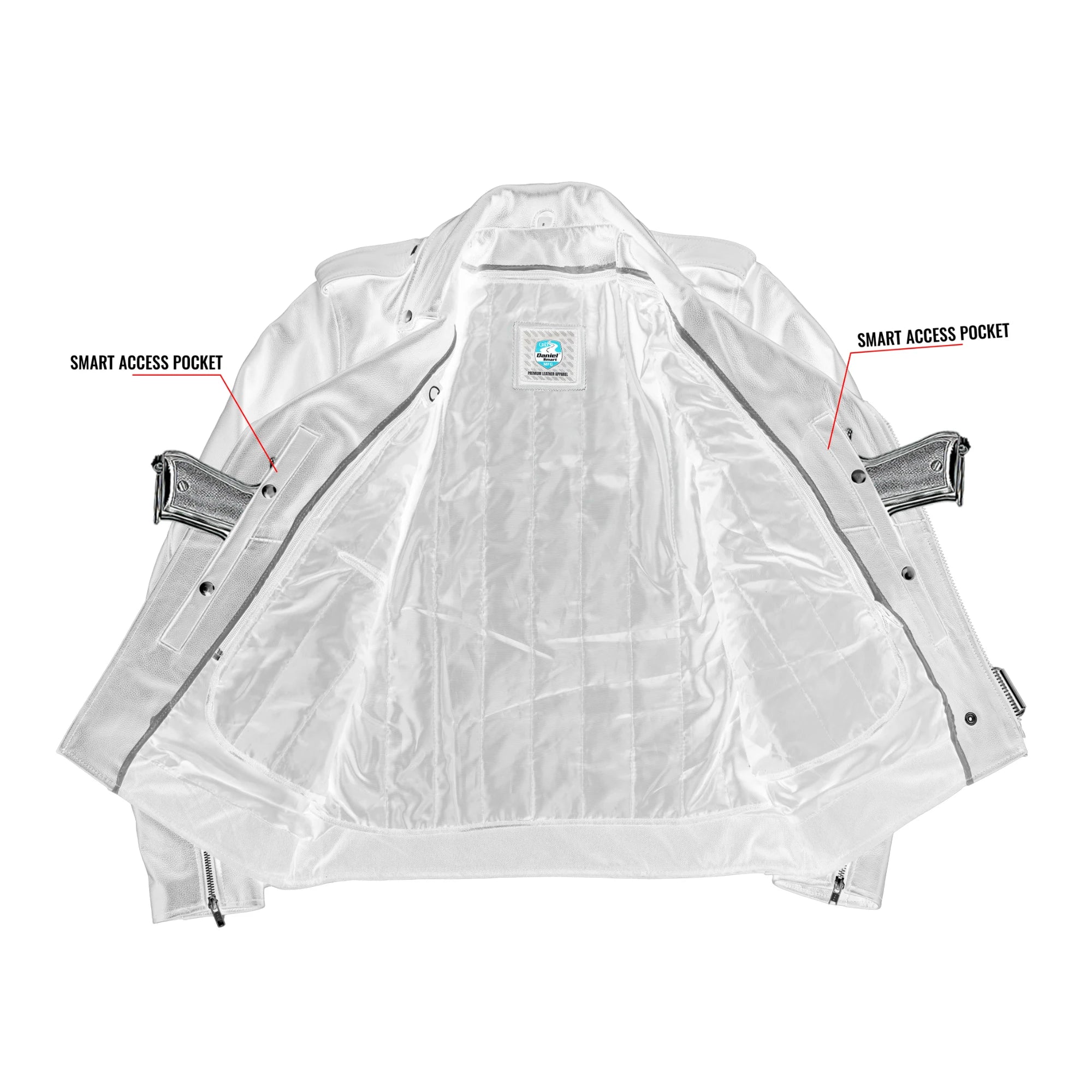 Road Titan™ Men's Leather Motorcycle Jacket