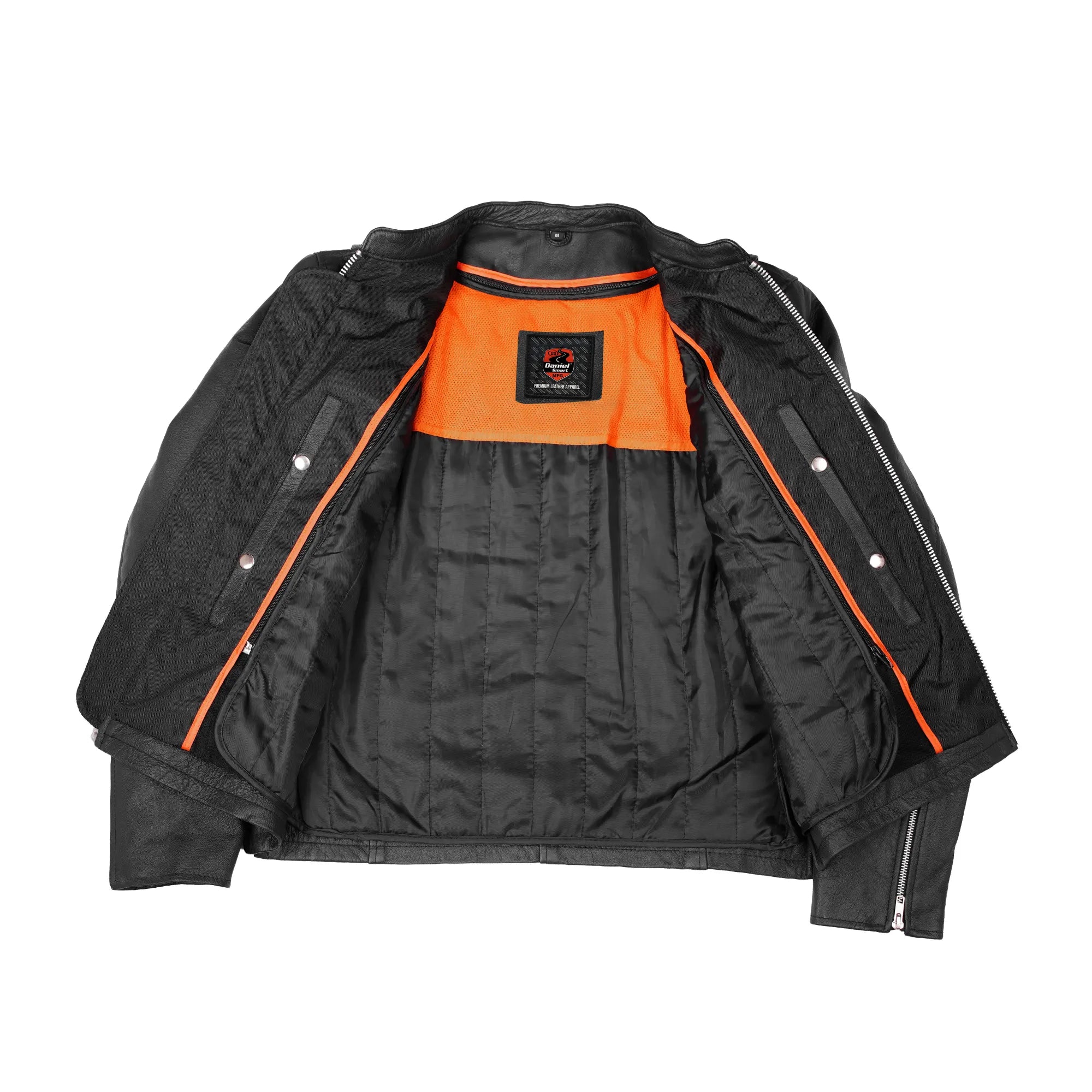Deadfall Men's Leather Motorcycle Jacket