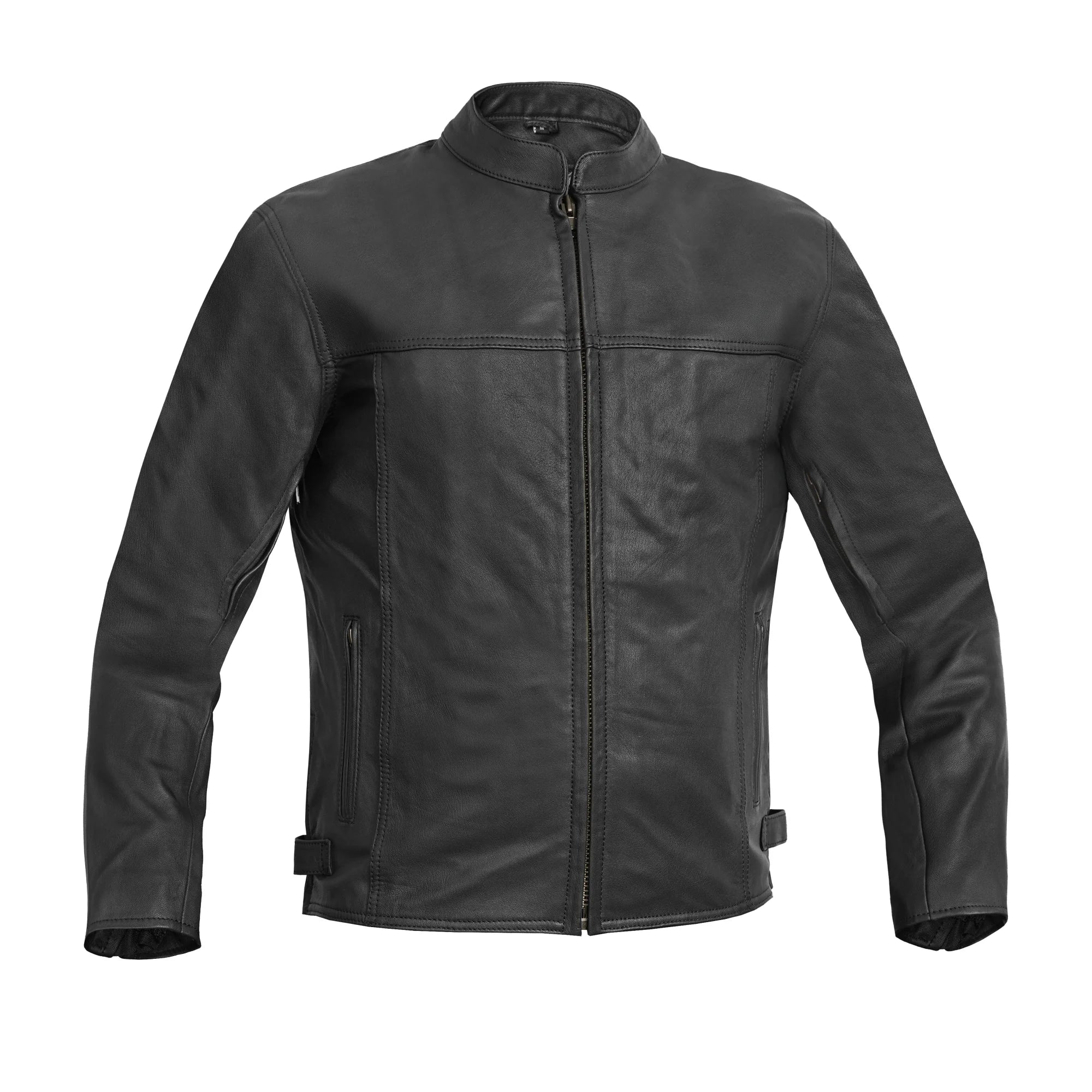 Strike Spark Men's Leather Motorcycle Jacket