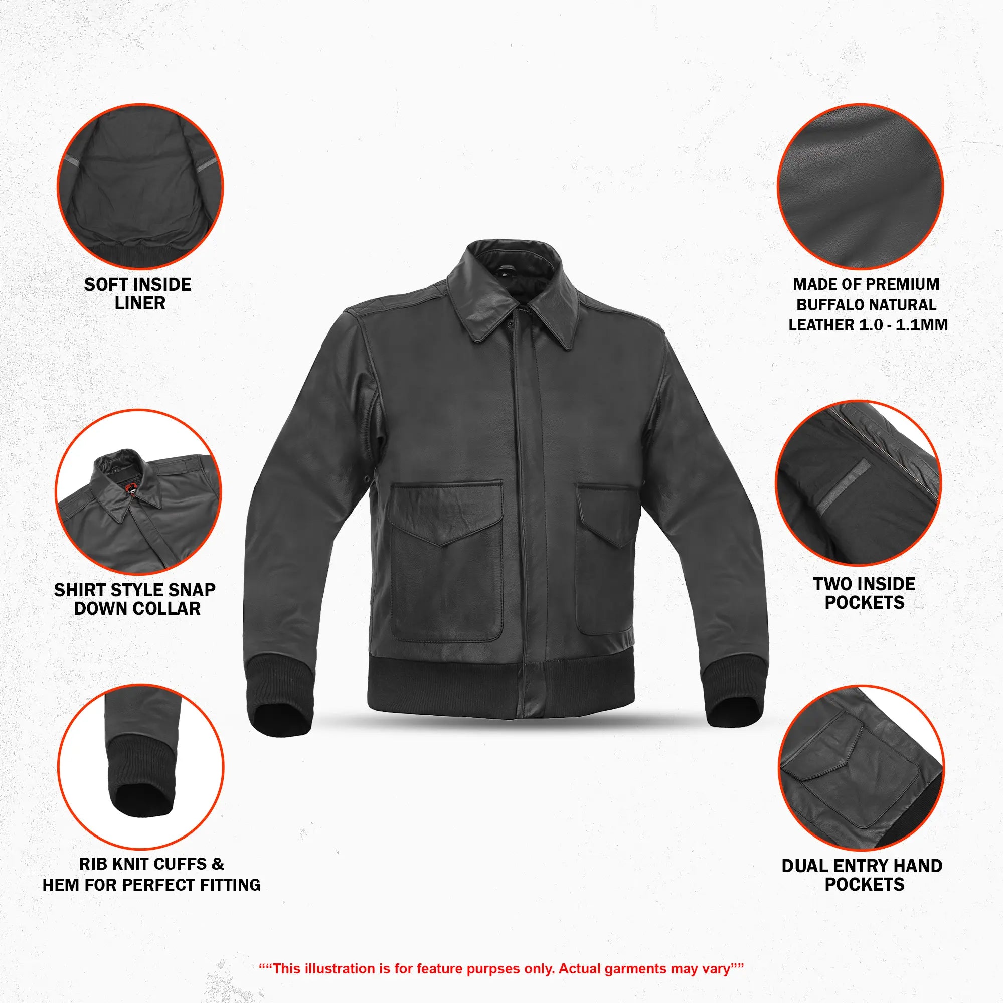 Strata Core - Men’s Leather Motorcycle Jacket