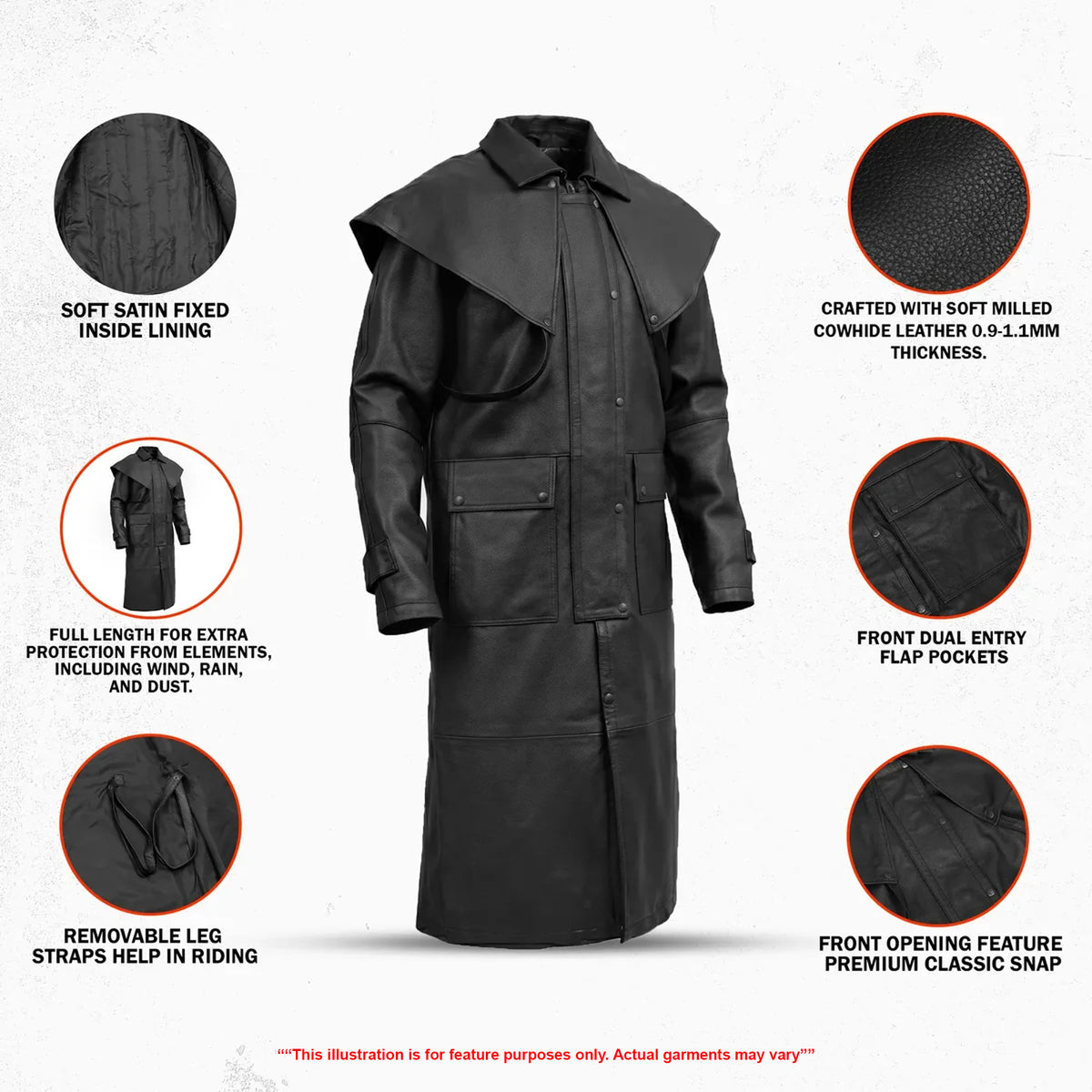 Thorne Leather Duster