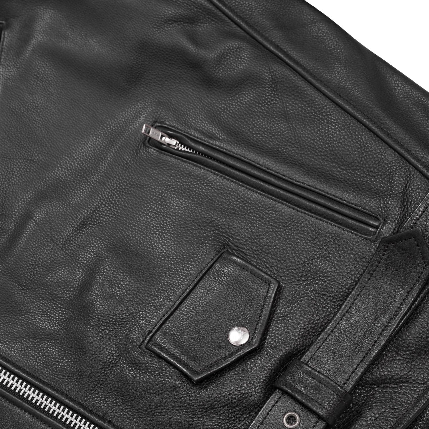 Horizon - Men's Leather Motorcycle Jacket