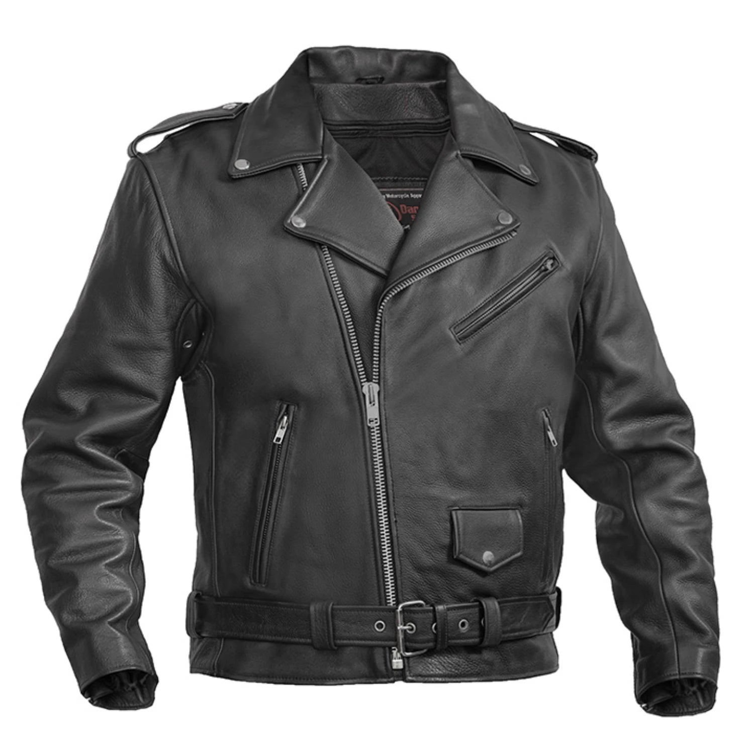 Horizon - Men's Leather Motorcycle Jacket