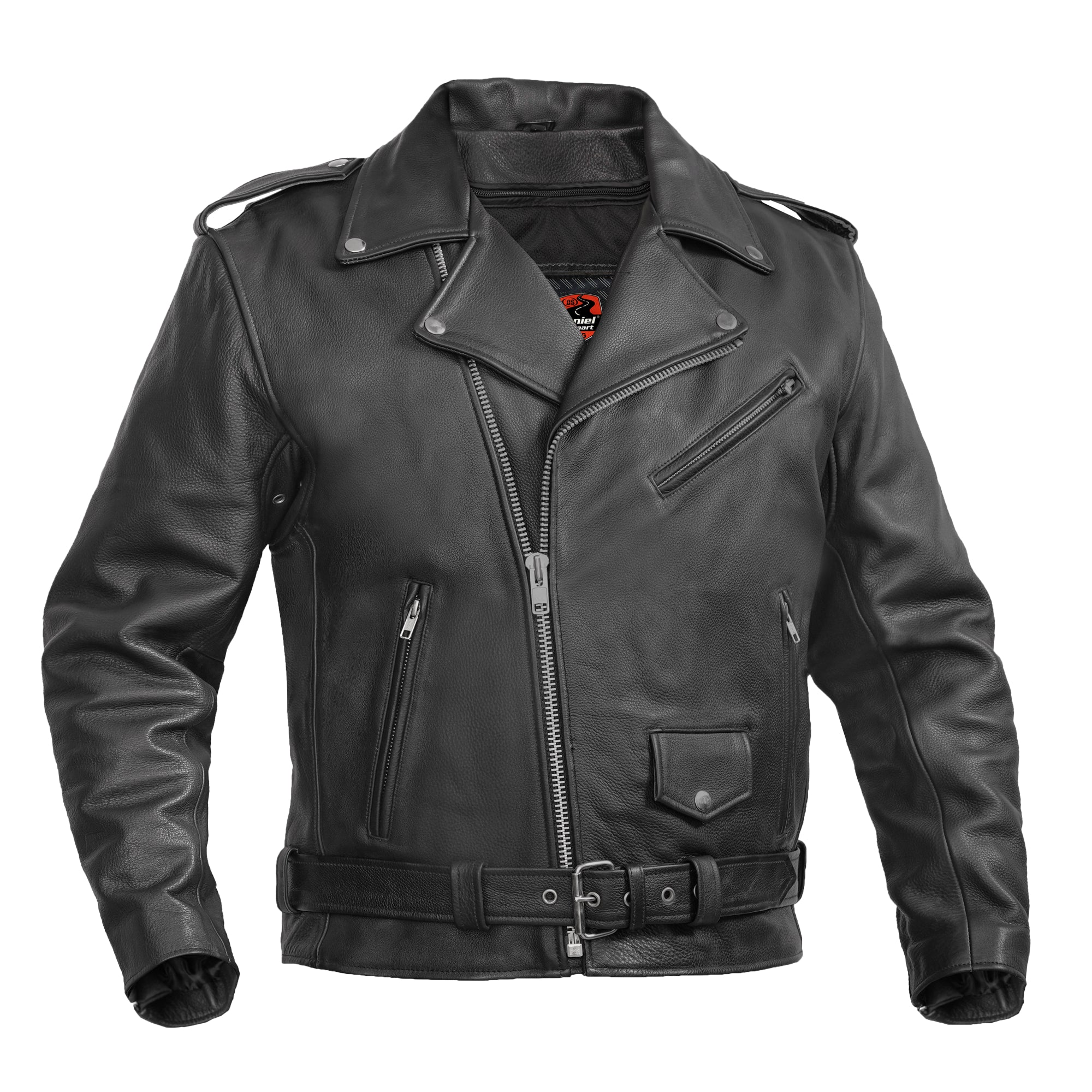 Horizon Men's Leather Motorcycle Jacket