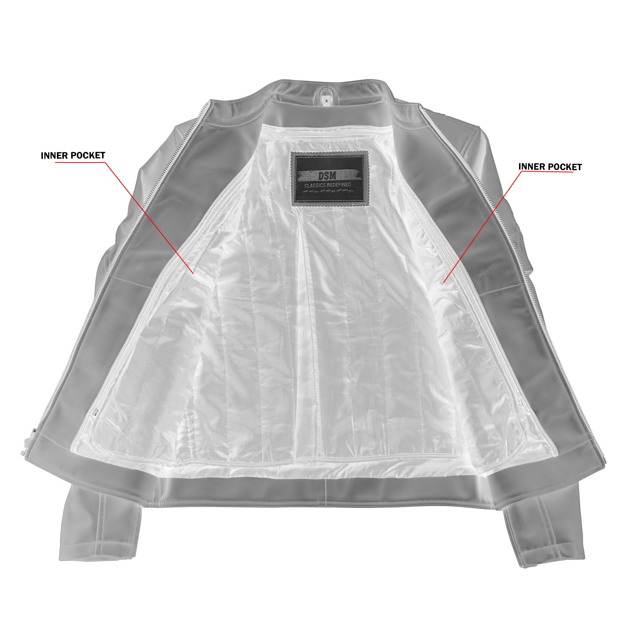 Meridian Moto - Men’s Motorcycle Faux Leather Jacket