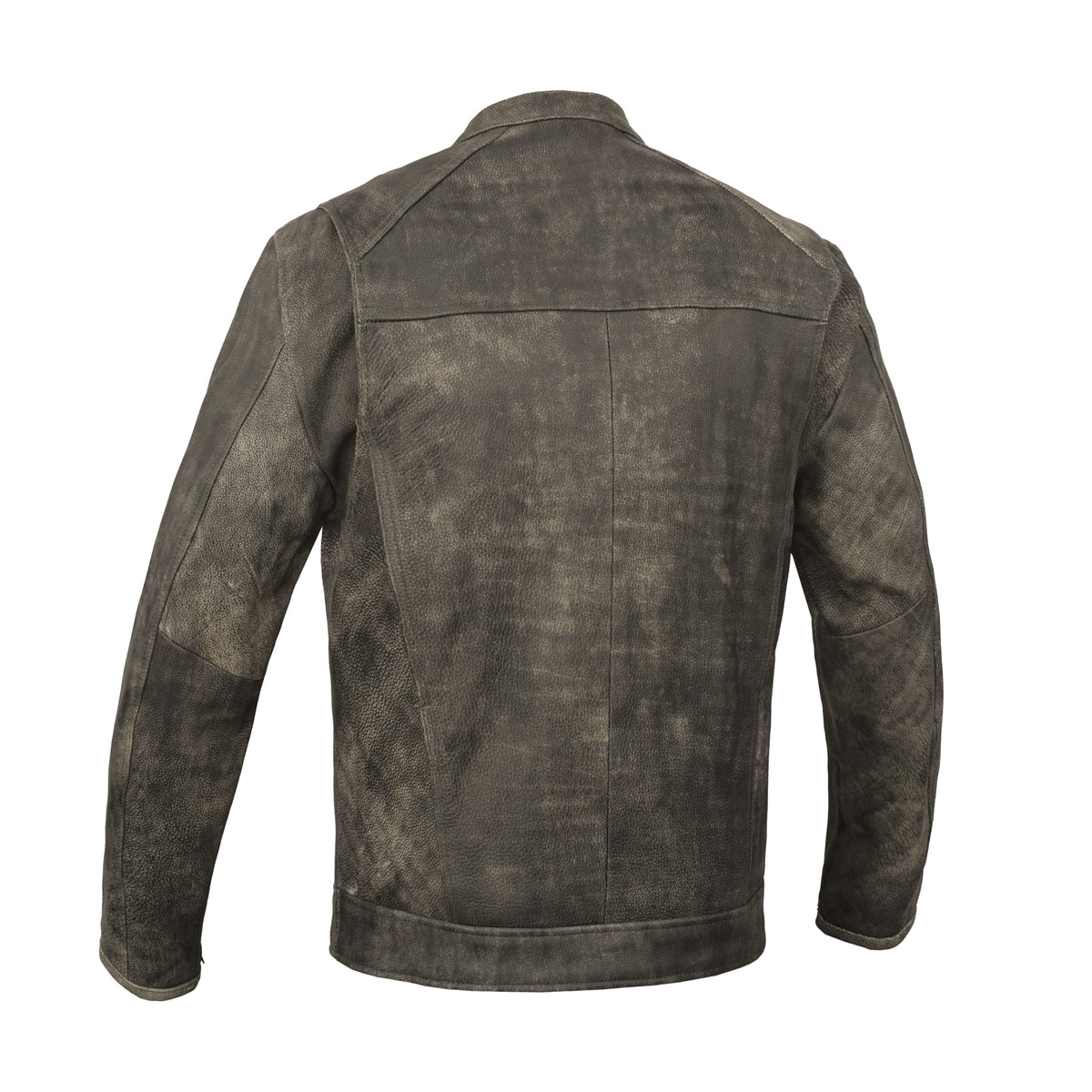 RevX Men's Leather Motorcycle Jacket