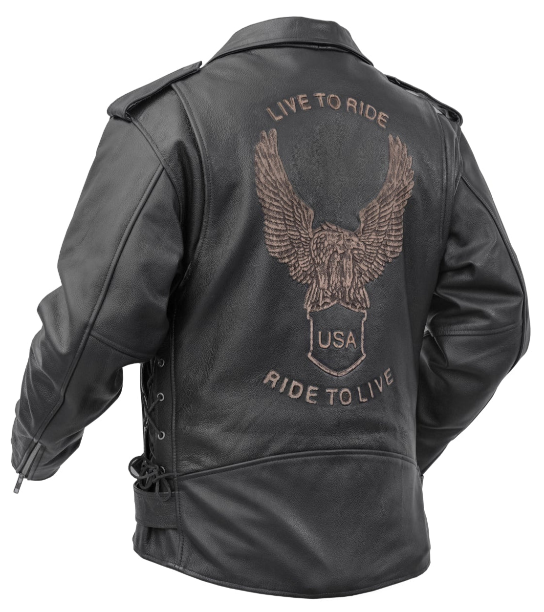 Freedom Wing - Men's Leather Motorcycle Jacket