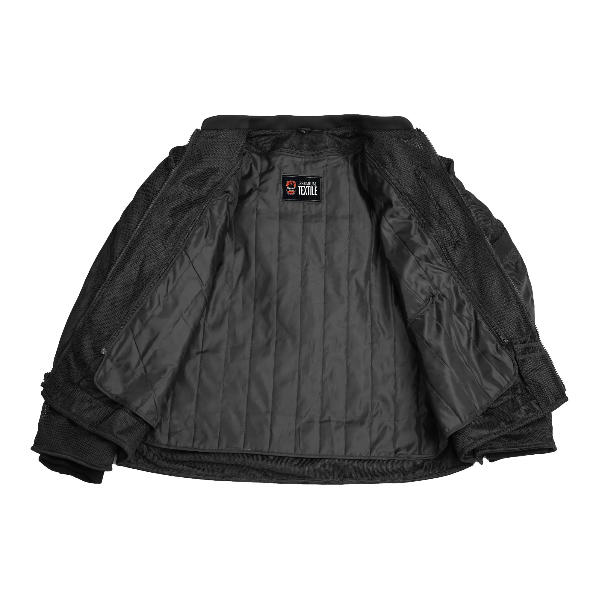 NeonRush Men's Textile Motorcycle Jacket