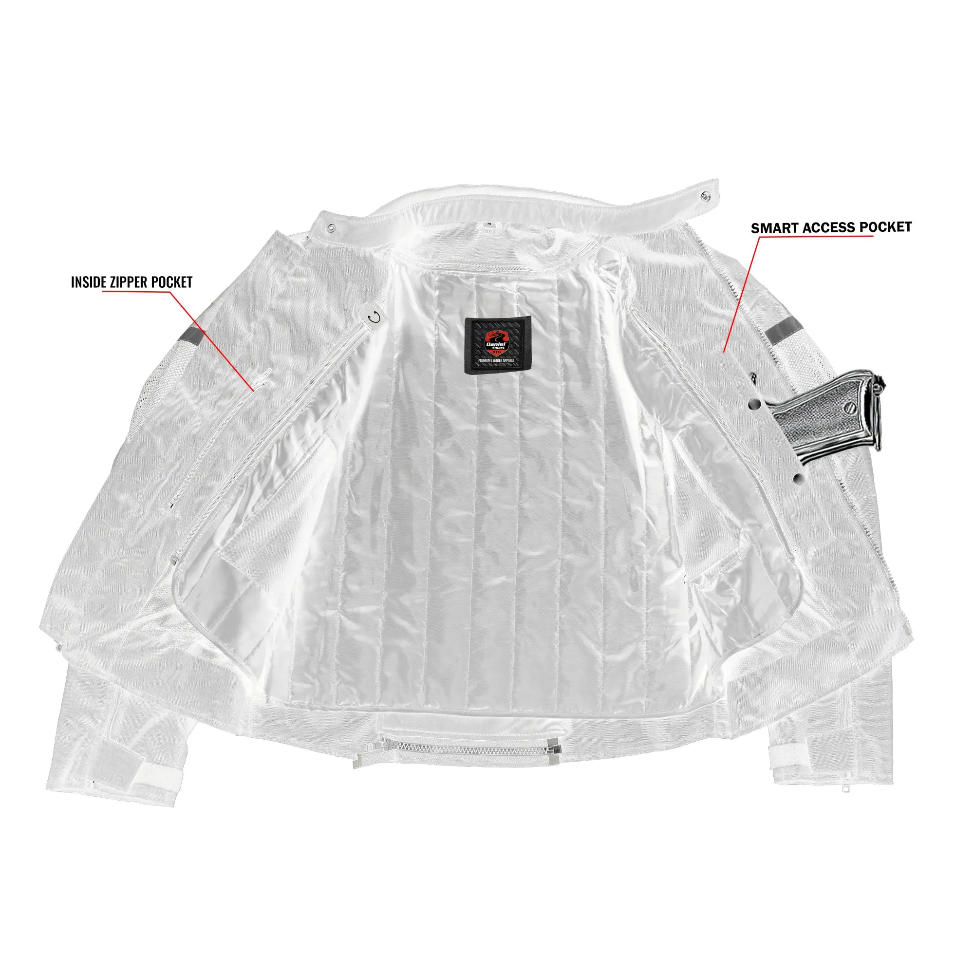 GlideBeam Men's Textile Motorcycle Jacket