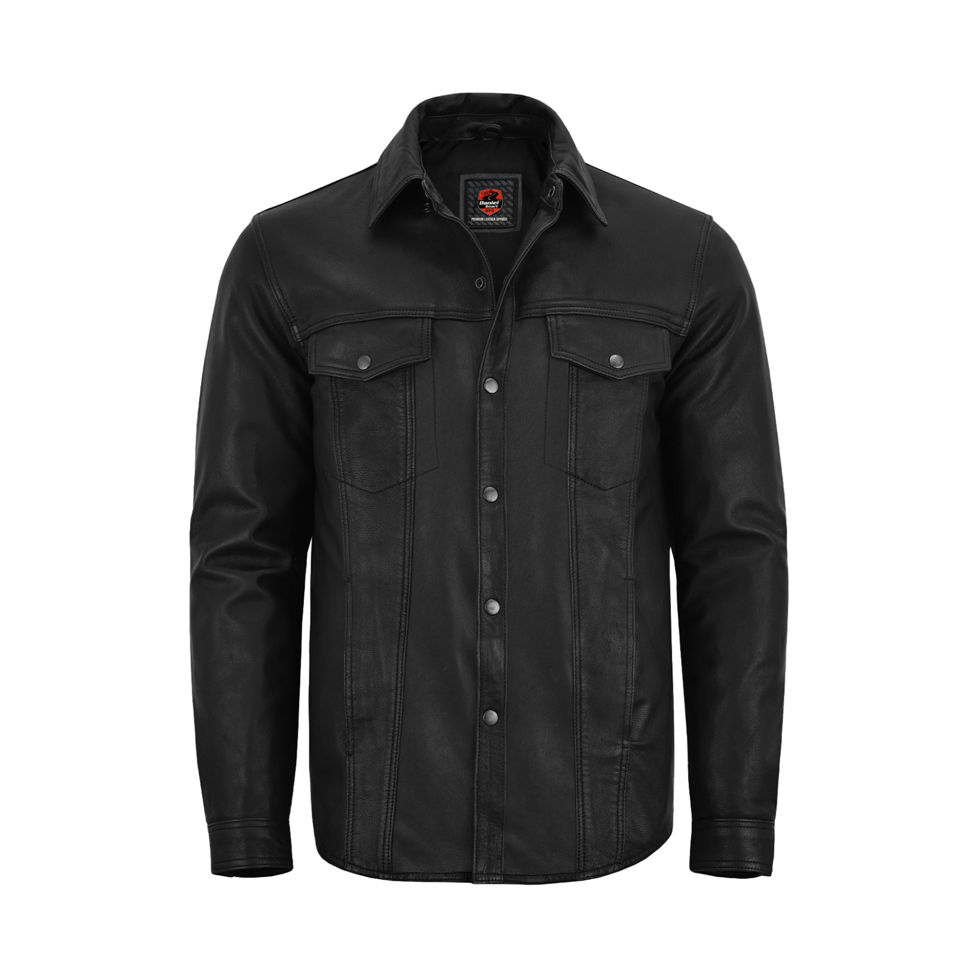 Fusion Drift™ - Men's Leather Motorcycle Shirt