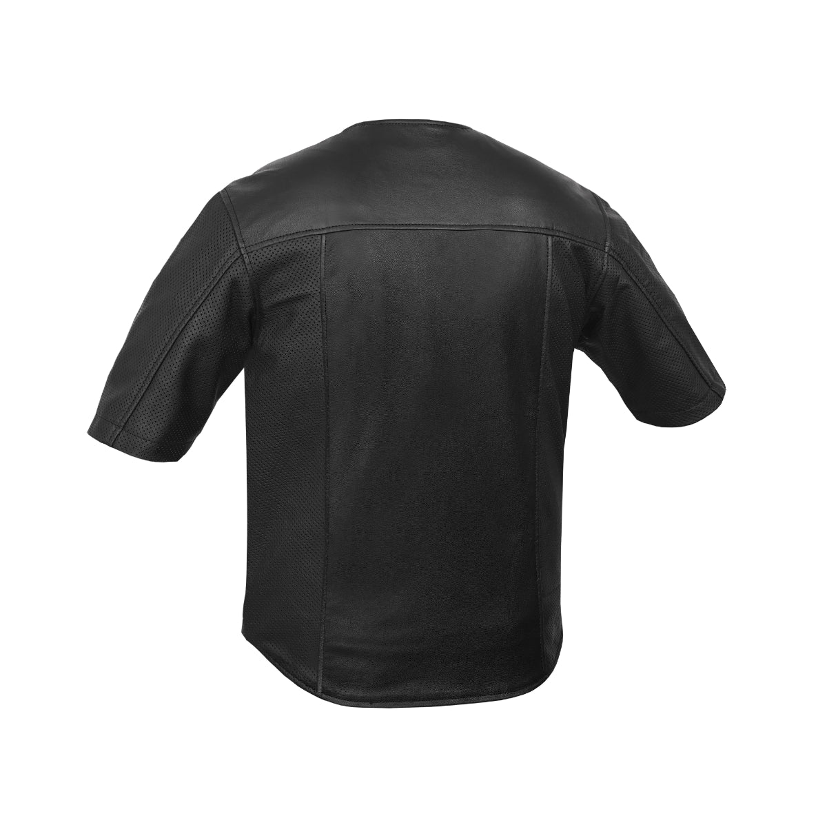 Inferno - Men's Leather Motorcycle Shirt