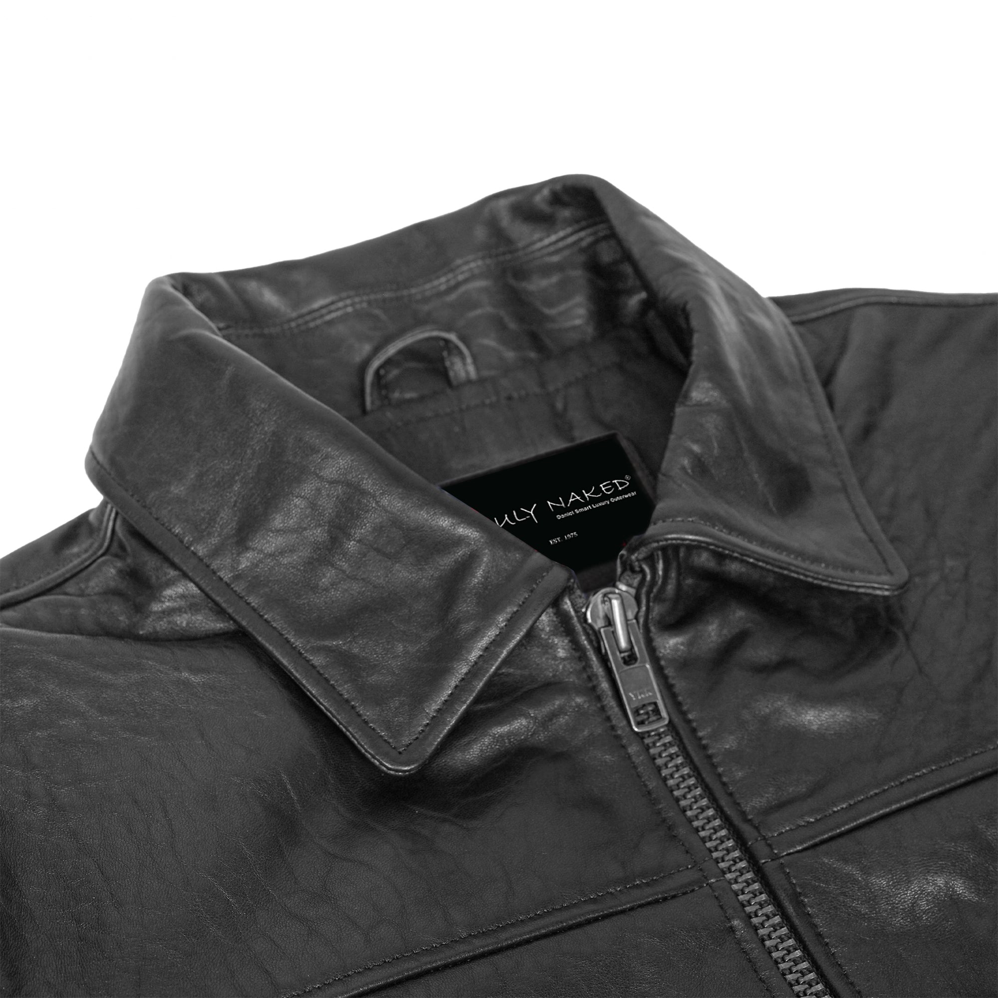 Aero Racer Men's Lambskin Motorcycle Leather Jacket