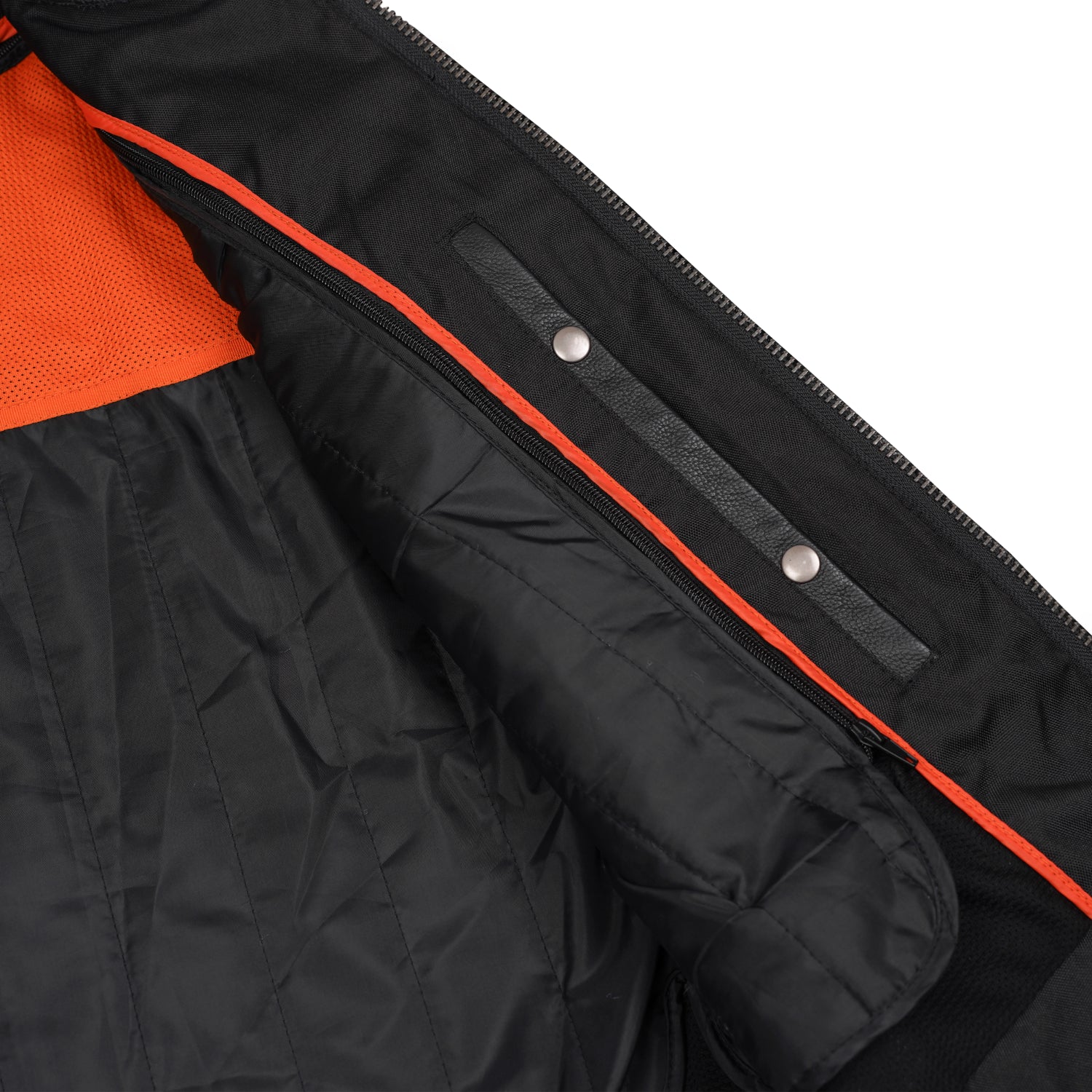 Vigilant™ Men's Leather Motorcycle Jacket