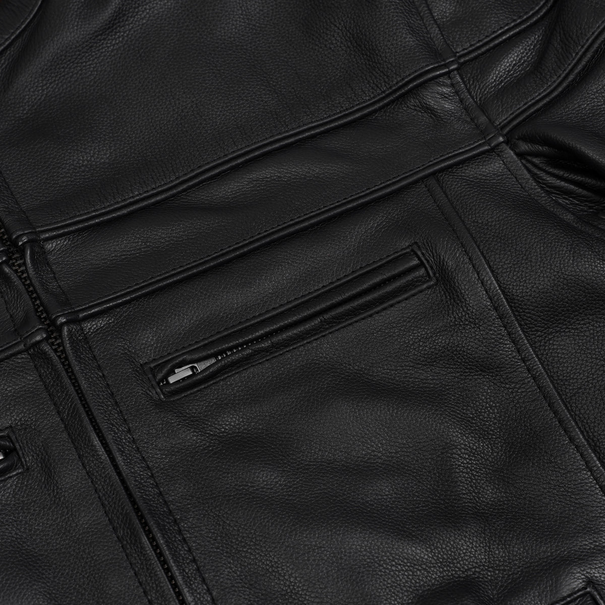 Buy Now – Vigilant Men's Leather Motorcycle Jacket