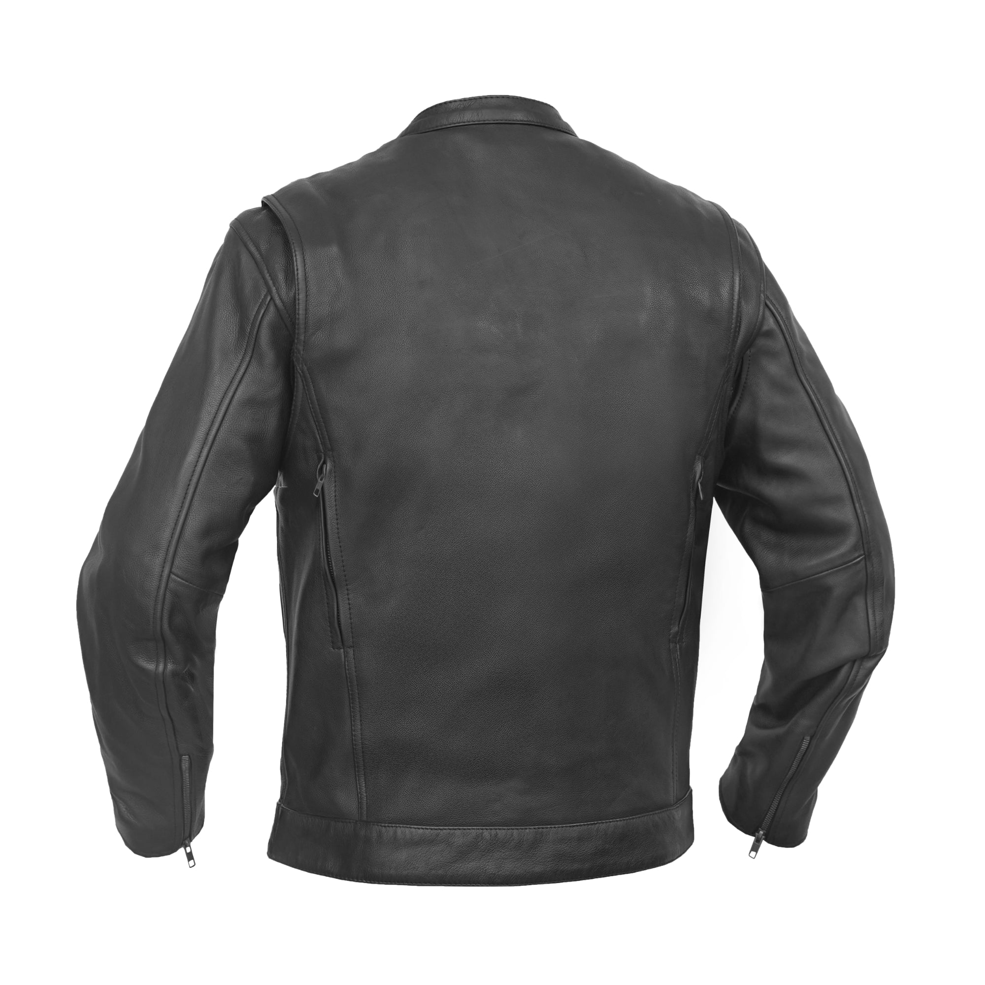 Blaze Runner™ Men's Leather Motorcycle Jacket