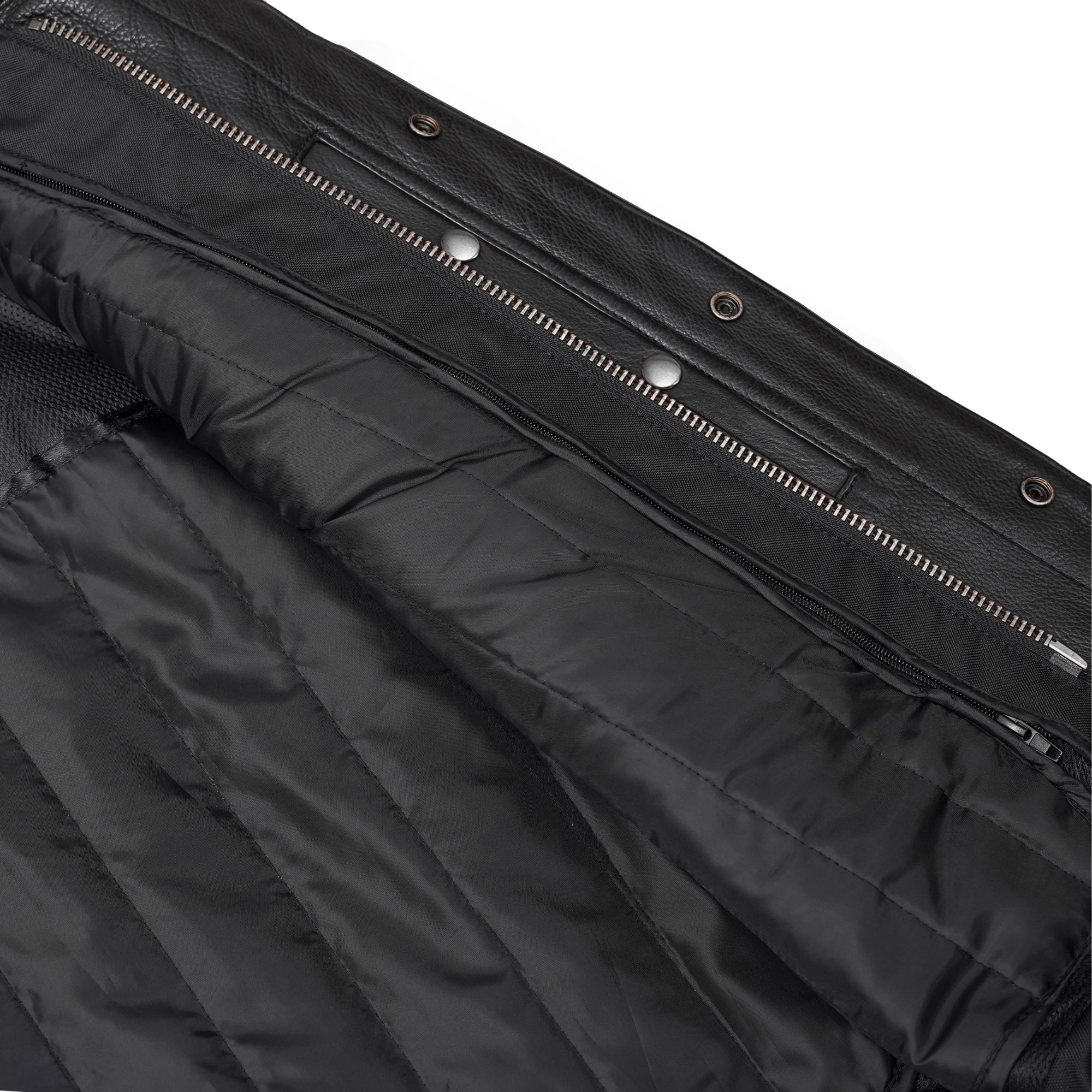 Blaze Runner™ Men's Leather Motorcycle Jacket