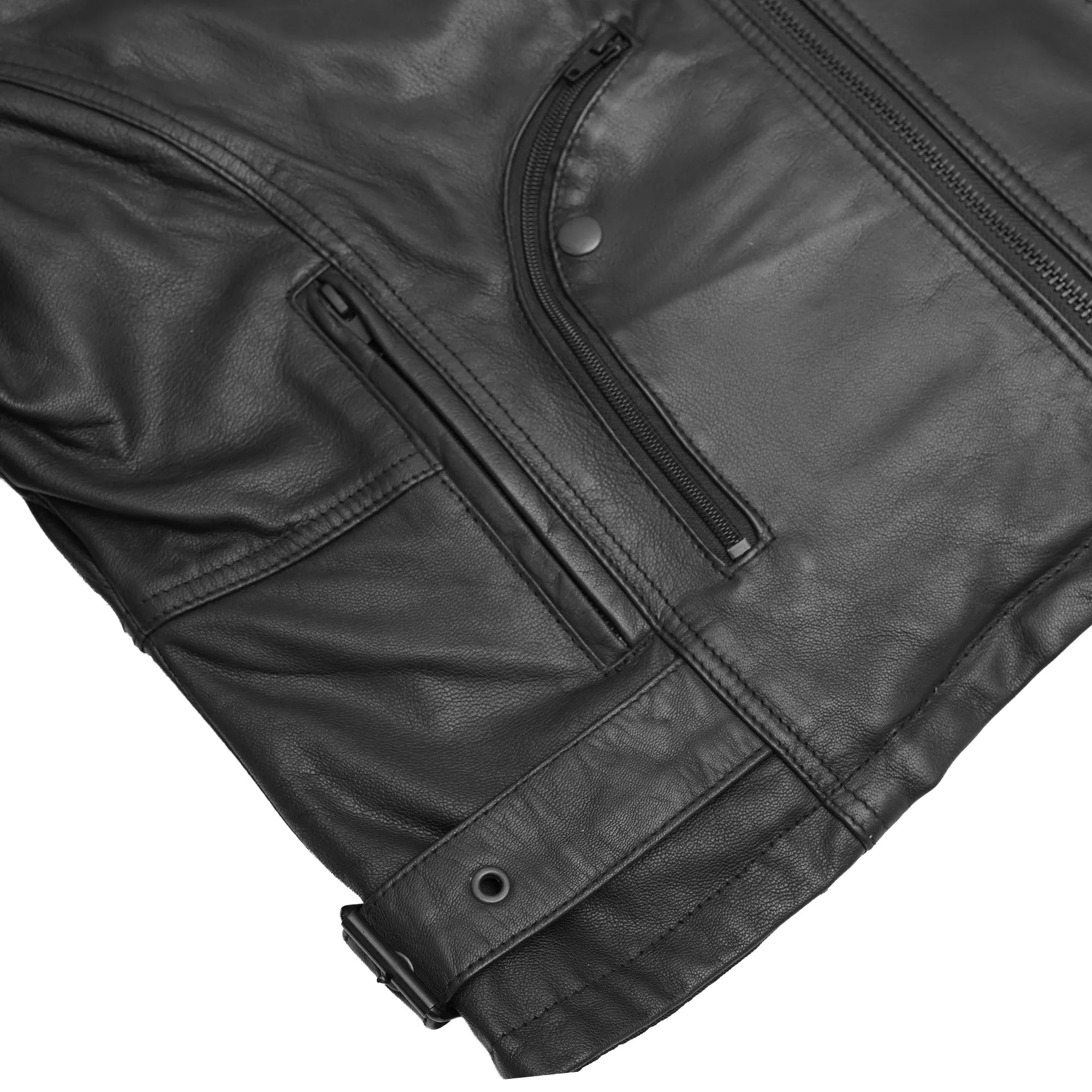 Dark Mirage Women's Leather Motorcycle Jacket