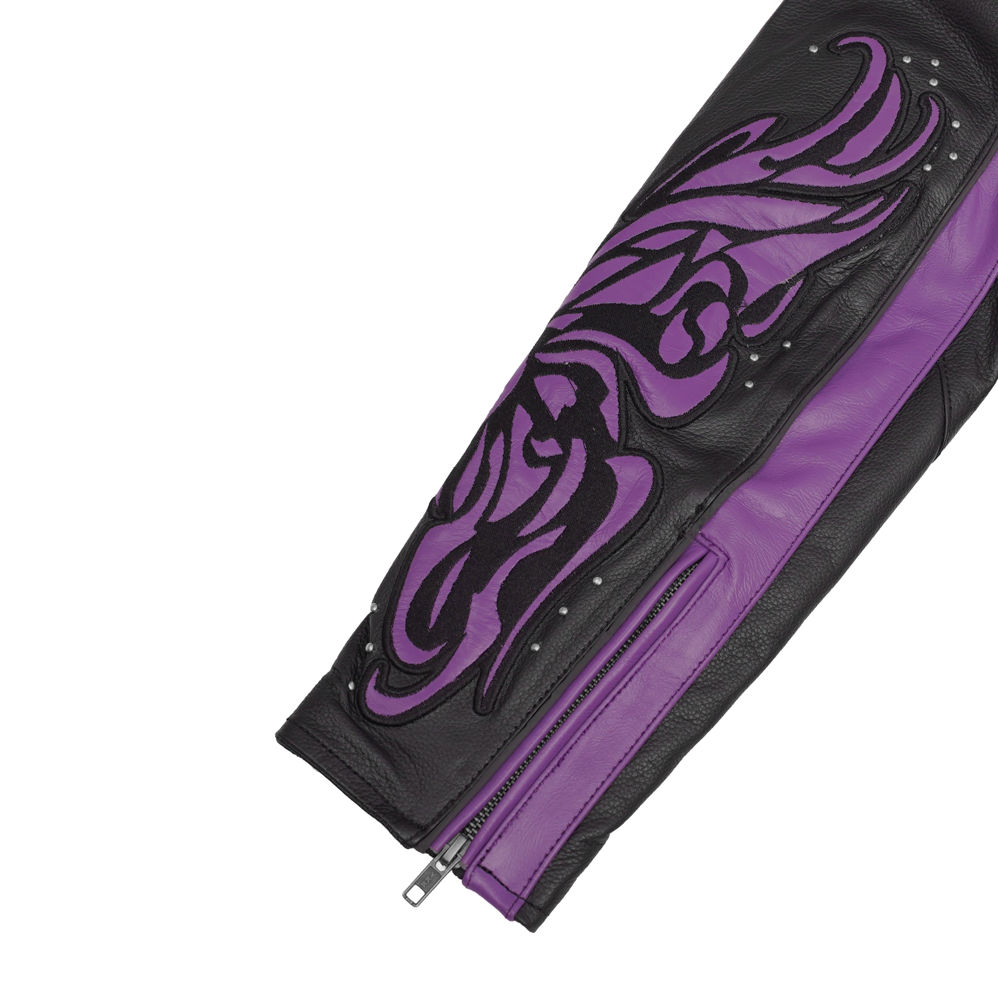 Ultra Violet - Women’s Leather Motorcycle Jacket