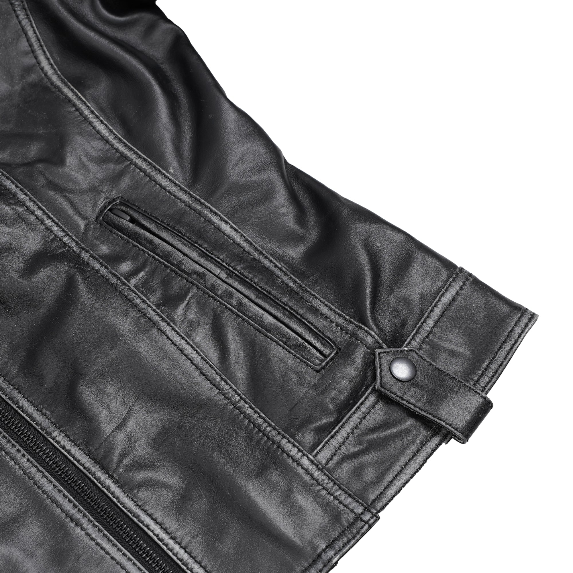 Aurelia Women's Leather Motorcycle Jacket