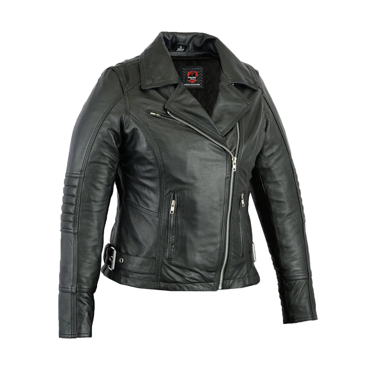 Black Orchid Women's Leather Jacket | Elegant & Timeless