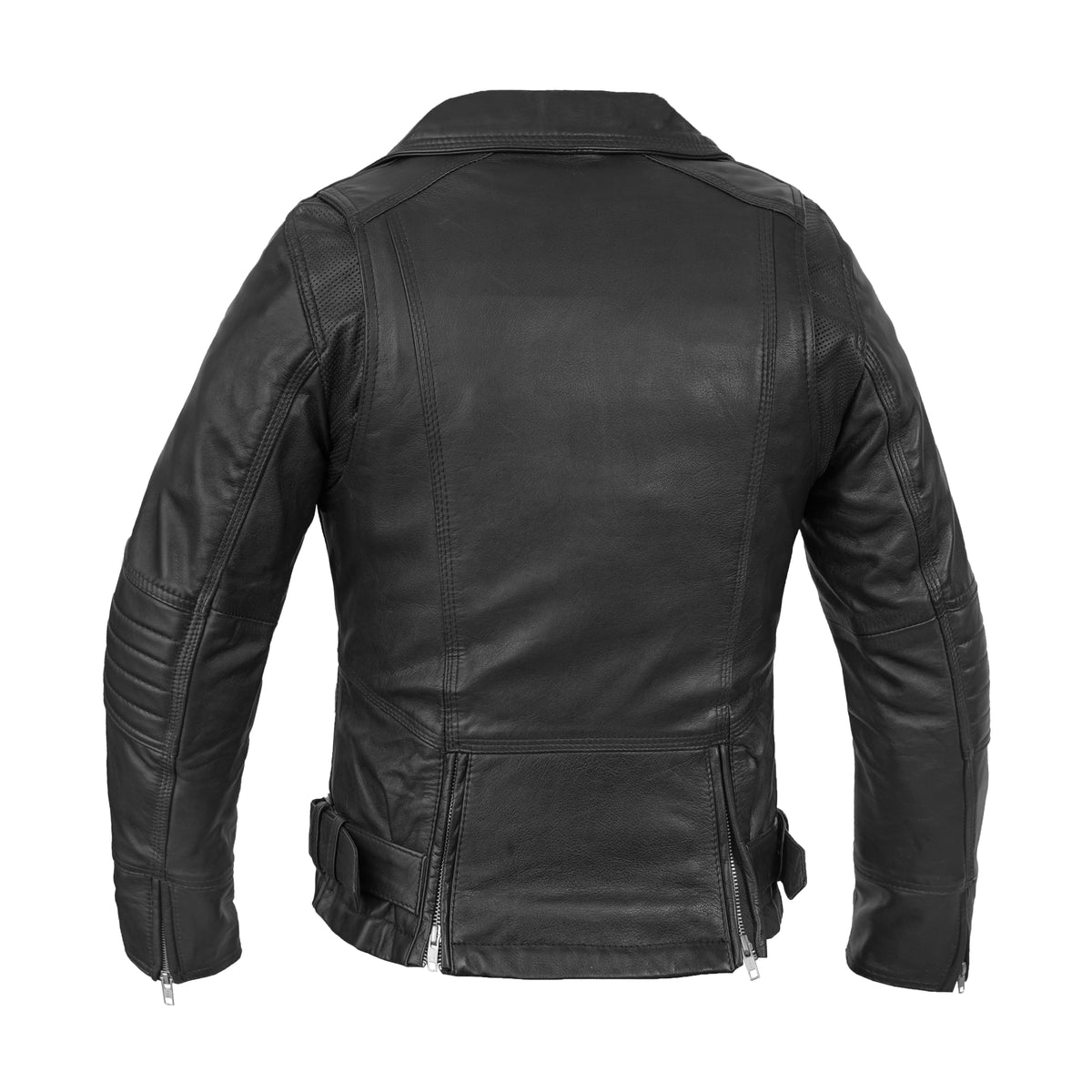 Black Orchid Women's Leather Jacket | Elegant & Timeless