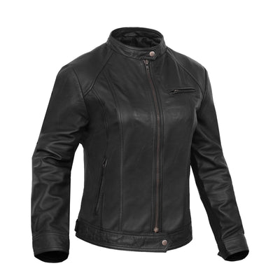 Dark Temptress Women's Leather Motorcycle Jacket