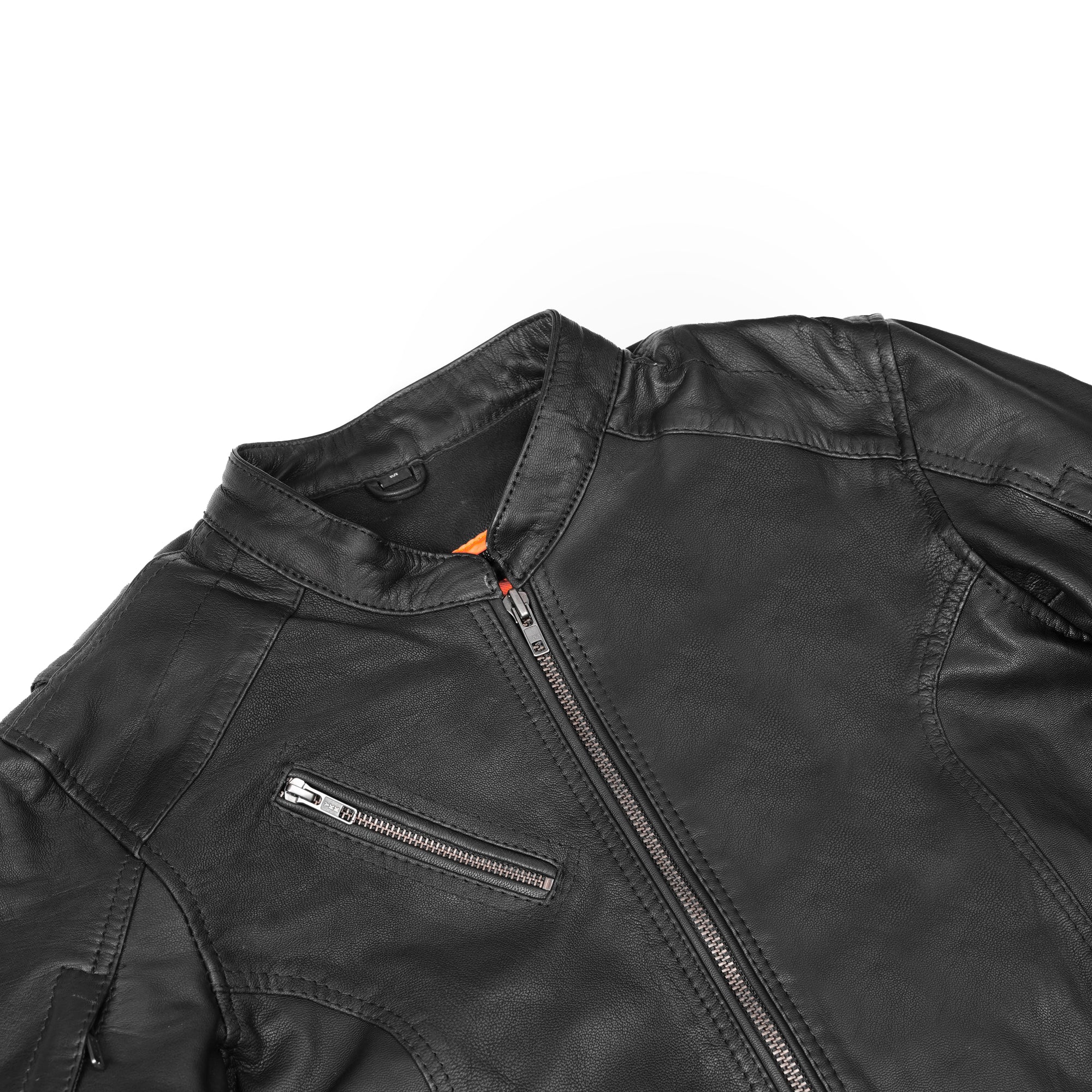 Soft Rebellion™ Women's Leather Motorcycle Jacket