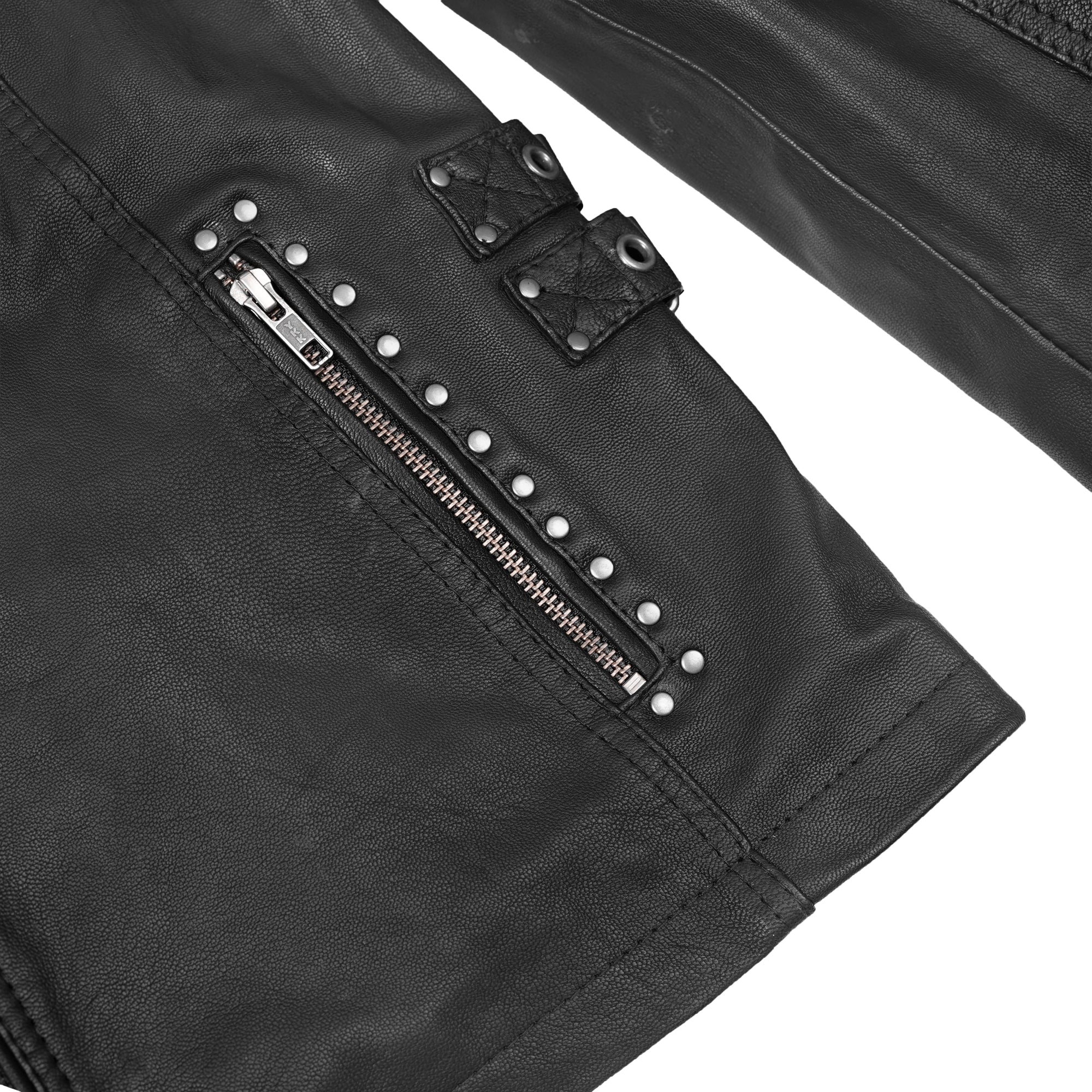 Soft Rebellion™ Women's Leather Motorcycle Jacket