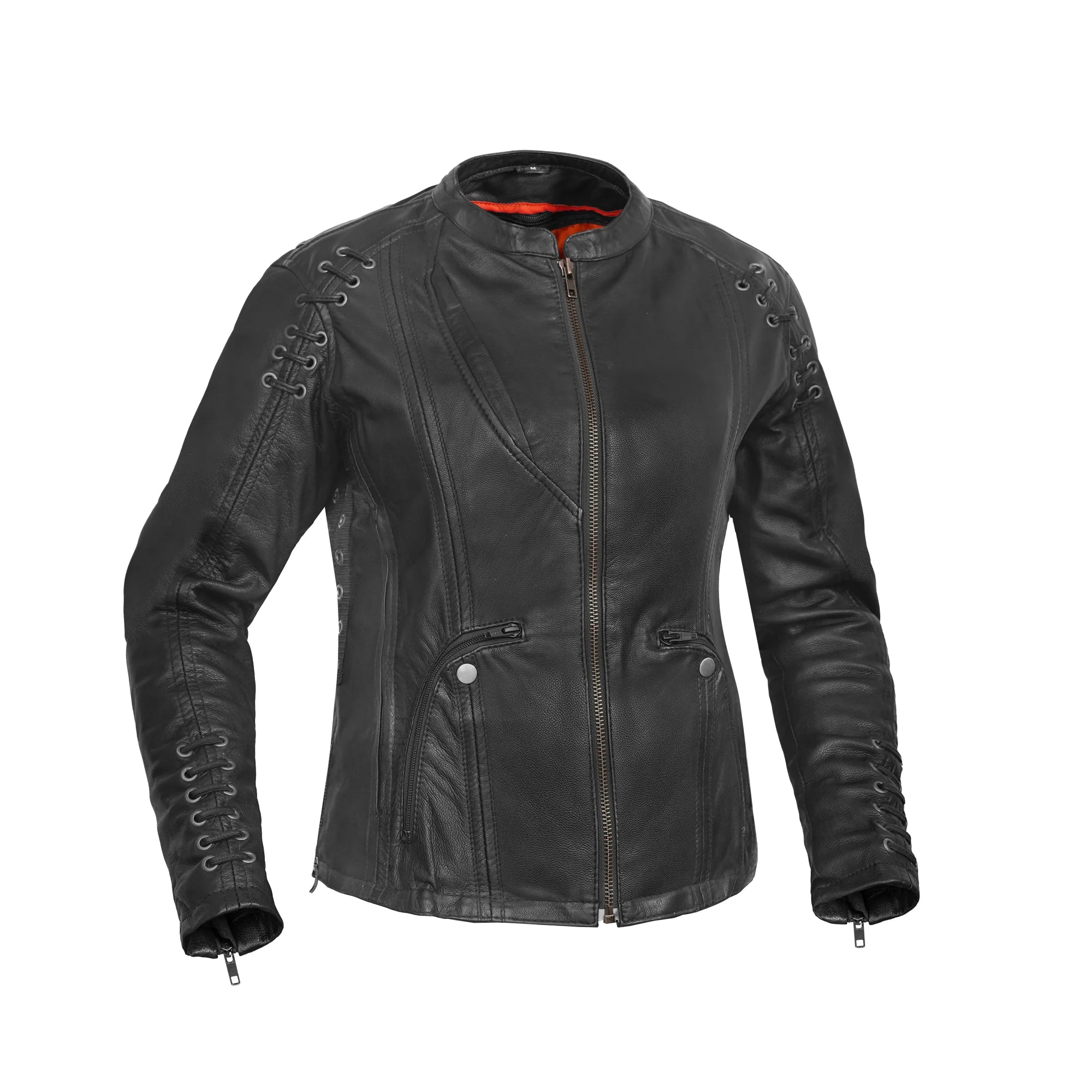 Raven Blaze™ Women's Leather Motorcycle Jacket