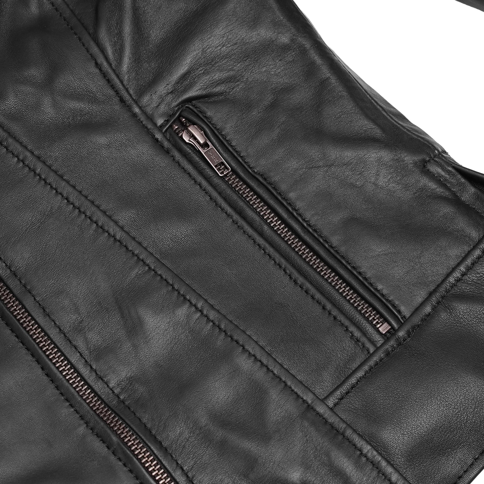 Thunder Rose Women's Leather Motorcycle Jacket