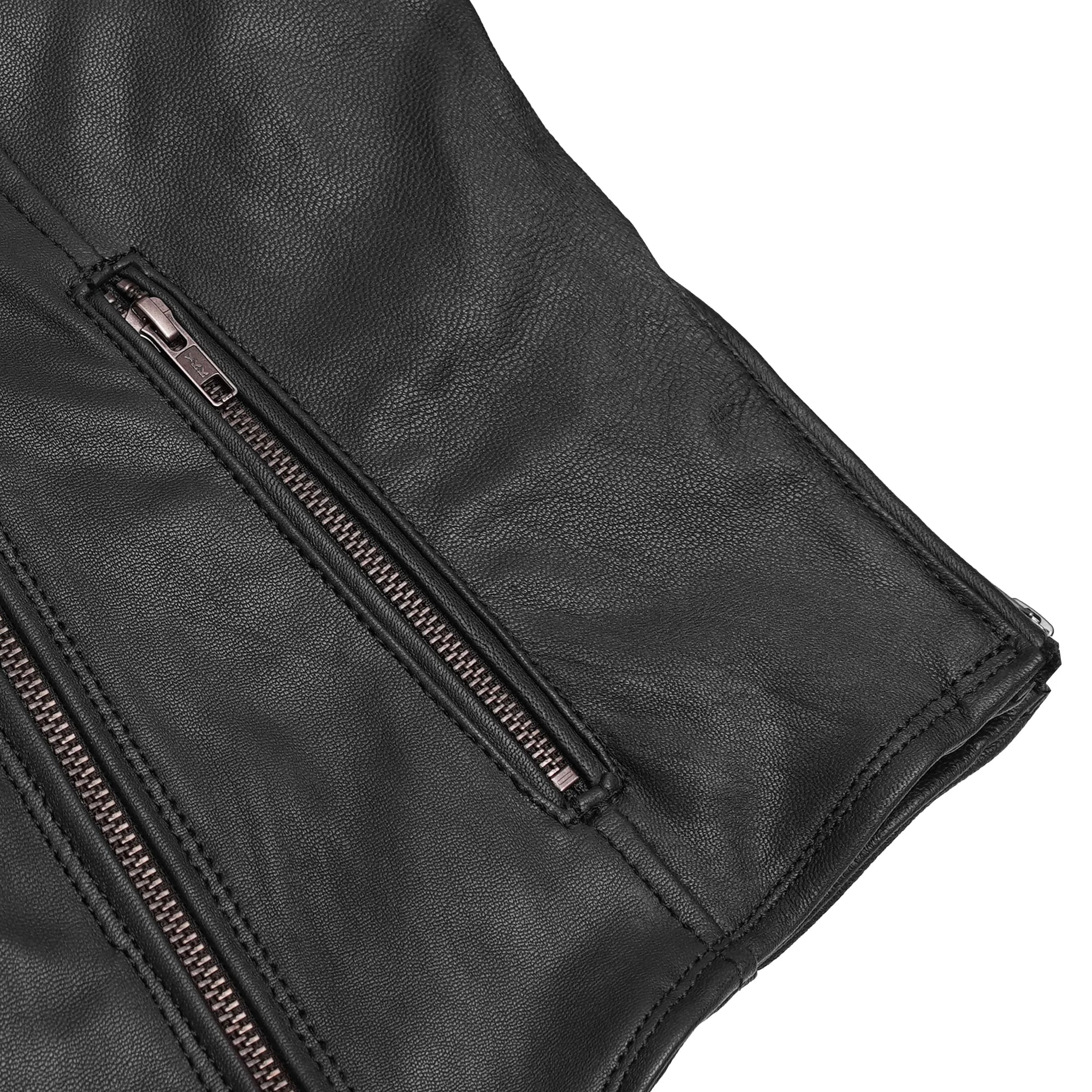 Scarlet Fury Women's Leather Motorcycle Jacket