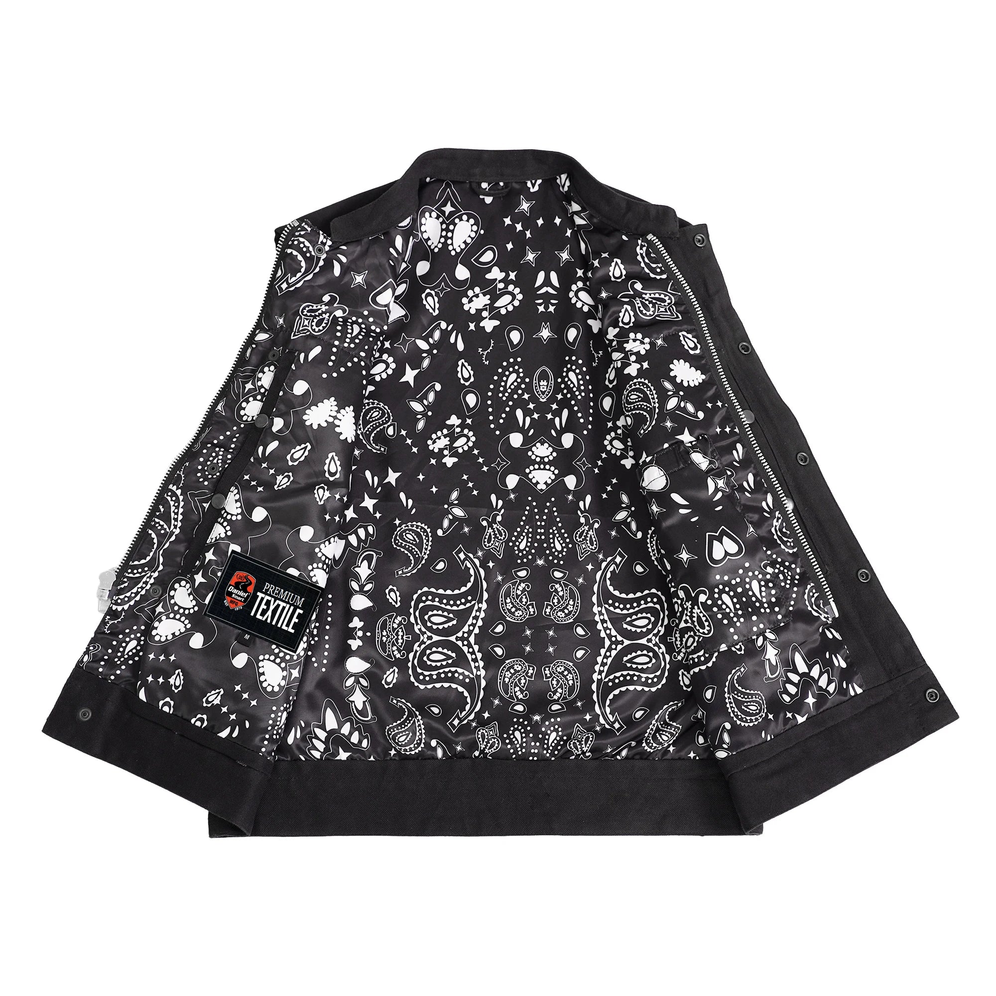 Mystery Men's Textile Motorcycle Vest